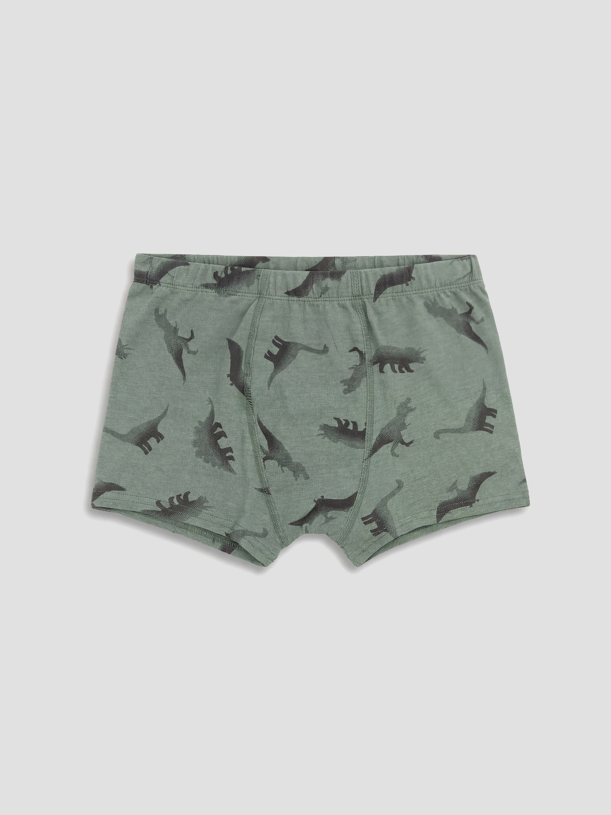 Haki Erkek Çocuk 3'lü Boxer-2