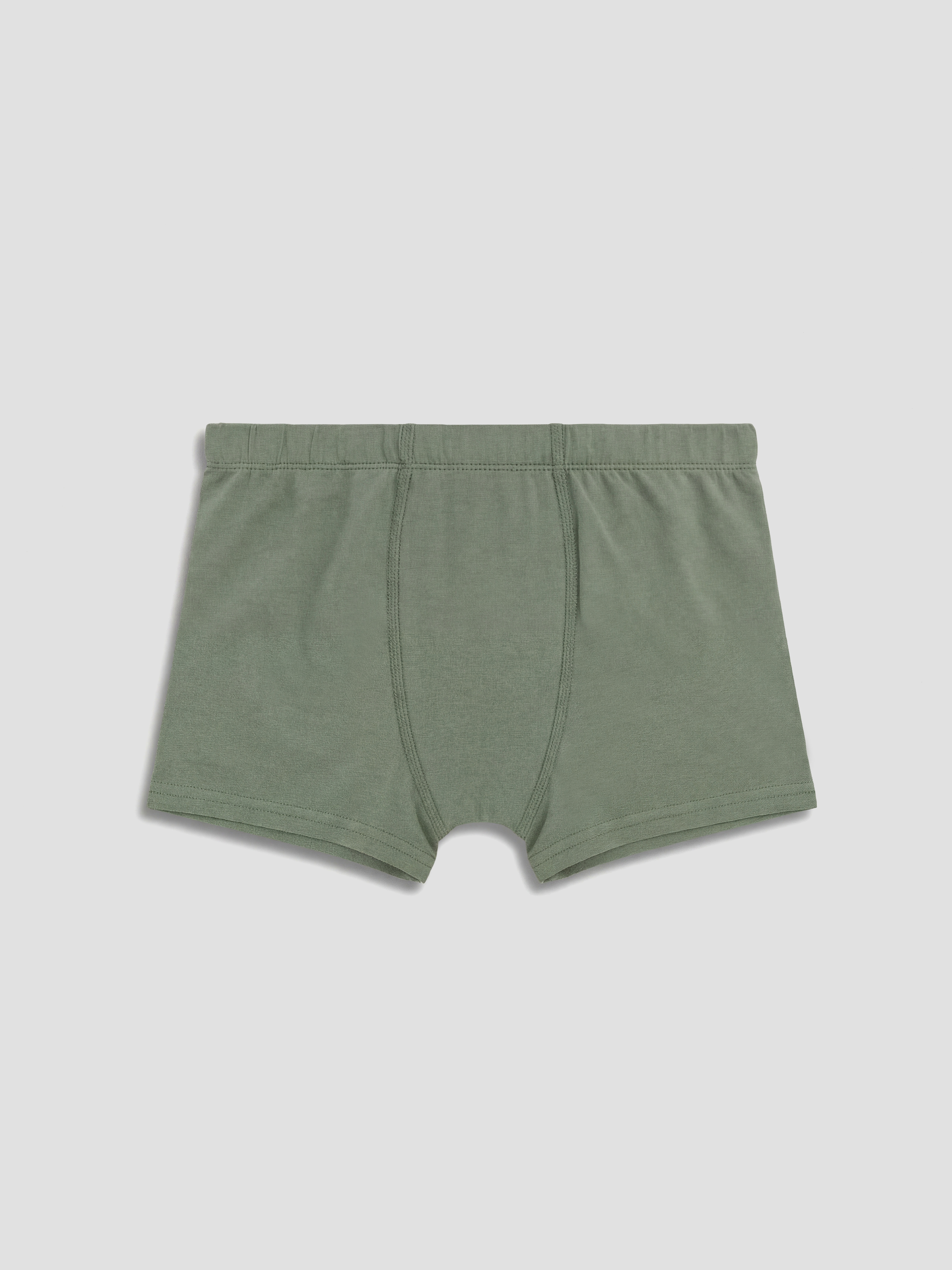 Haki Erkek Çocuk 3'lü Boxer-3