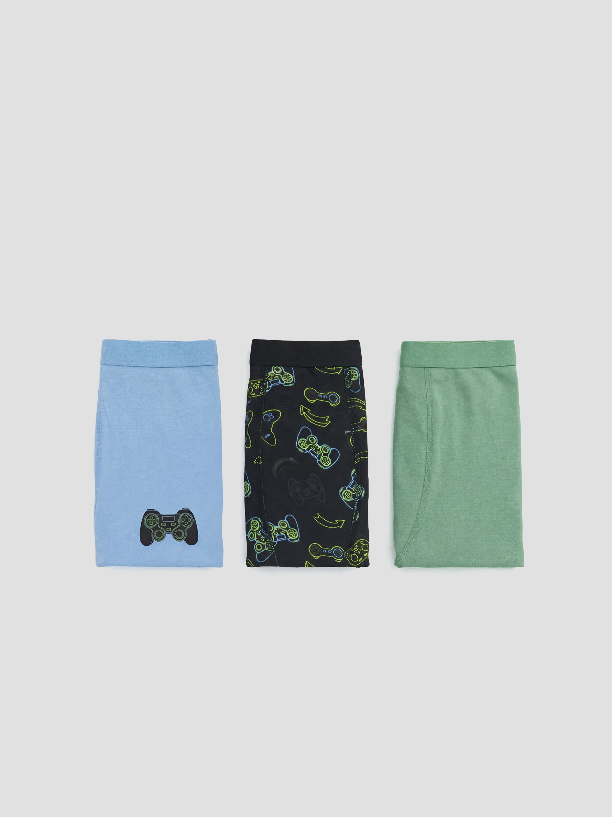 Boy Black Boxer Briefs-1
