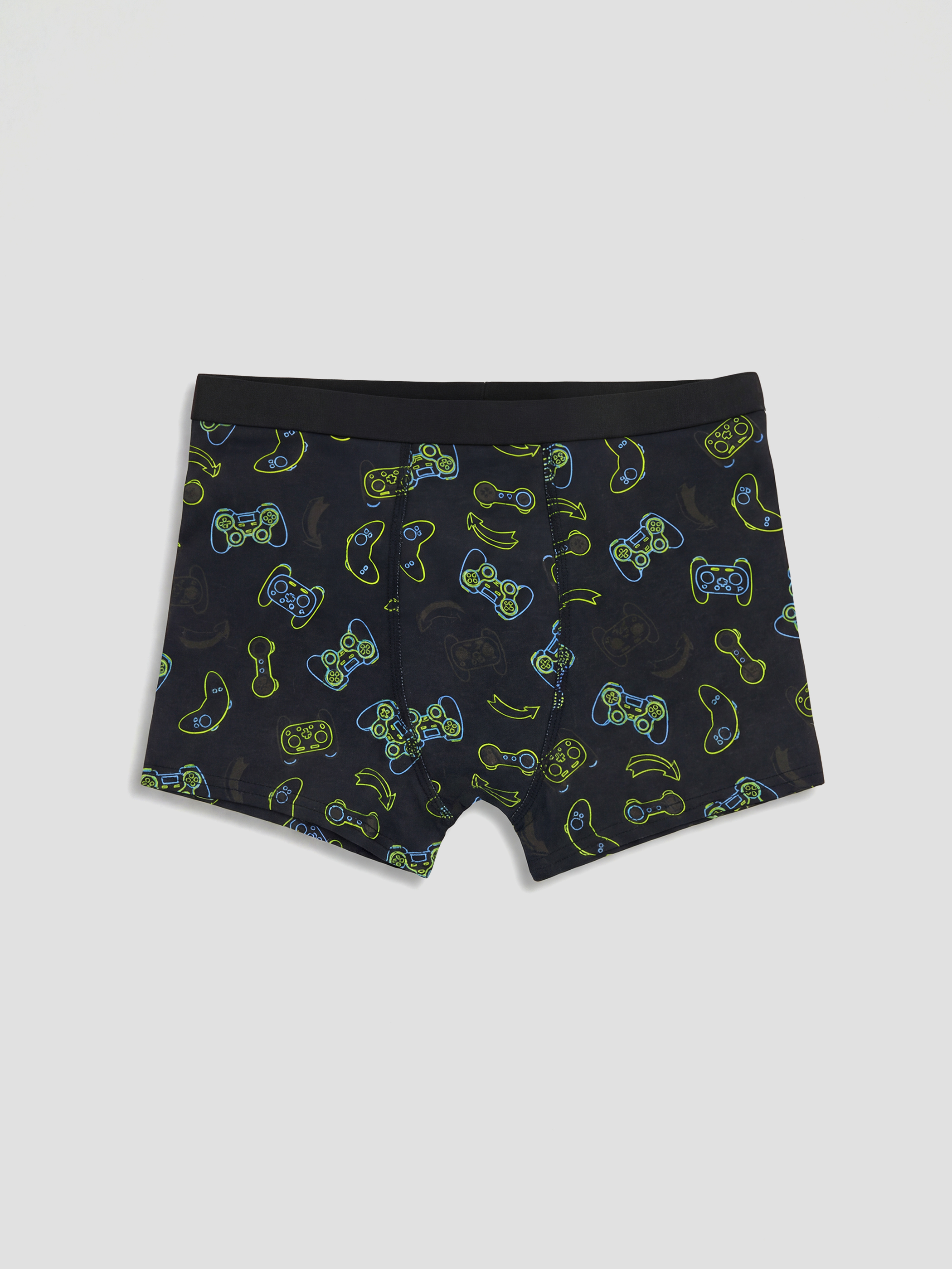 Boy Black Boxer Briefs-7