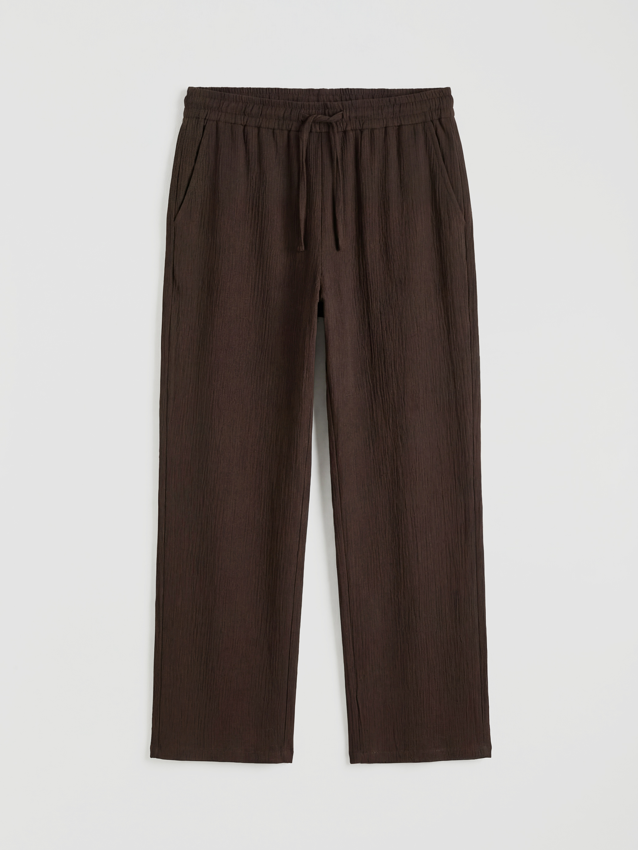 LCW Comfort Beli Lastikli Dokulu Kadın Pantolon - S6G826Z8-HMK