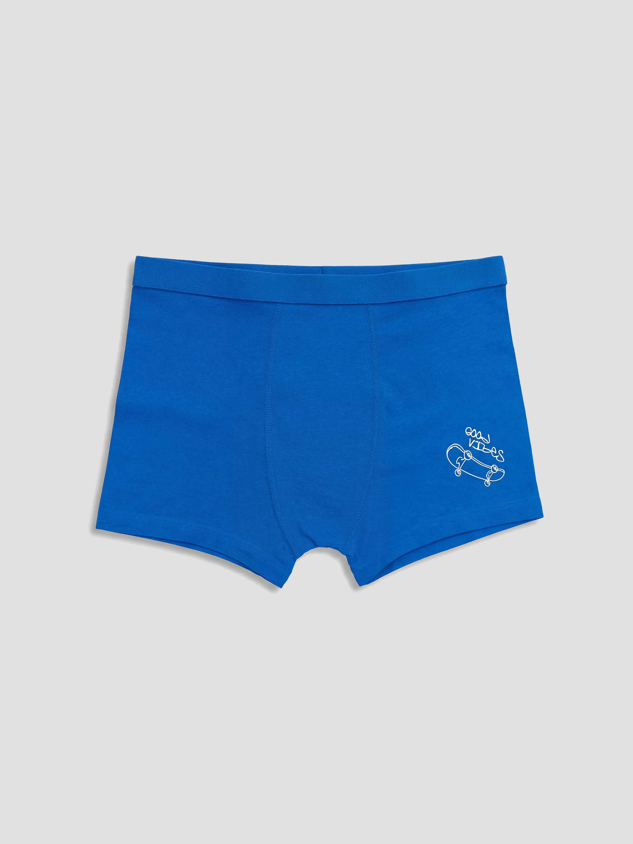 Mavi Erkek Çocuk Boxer 3'lü-2