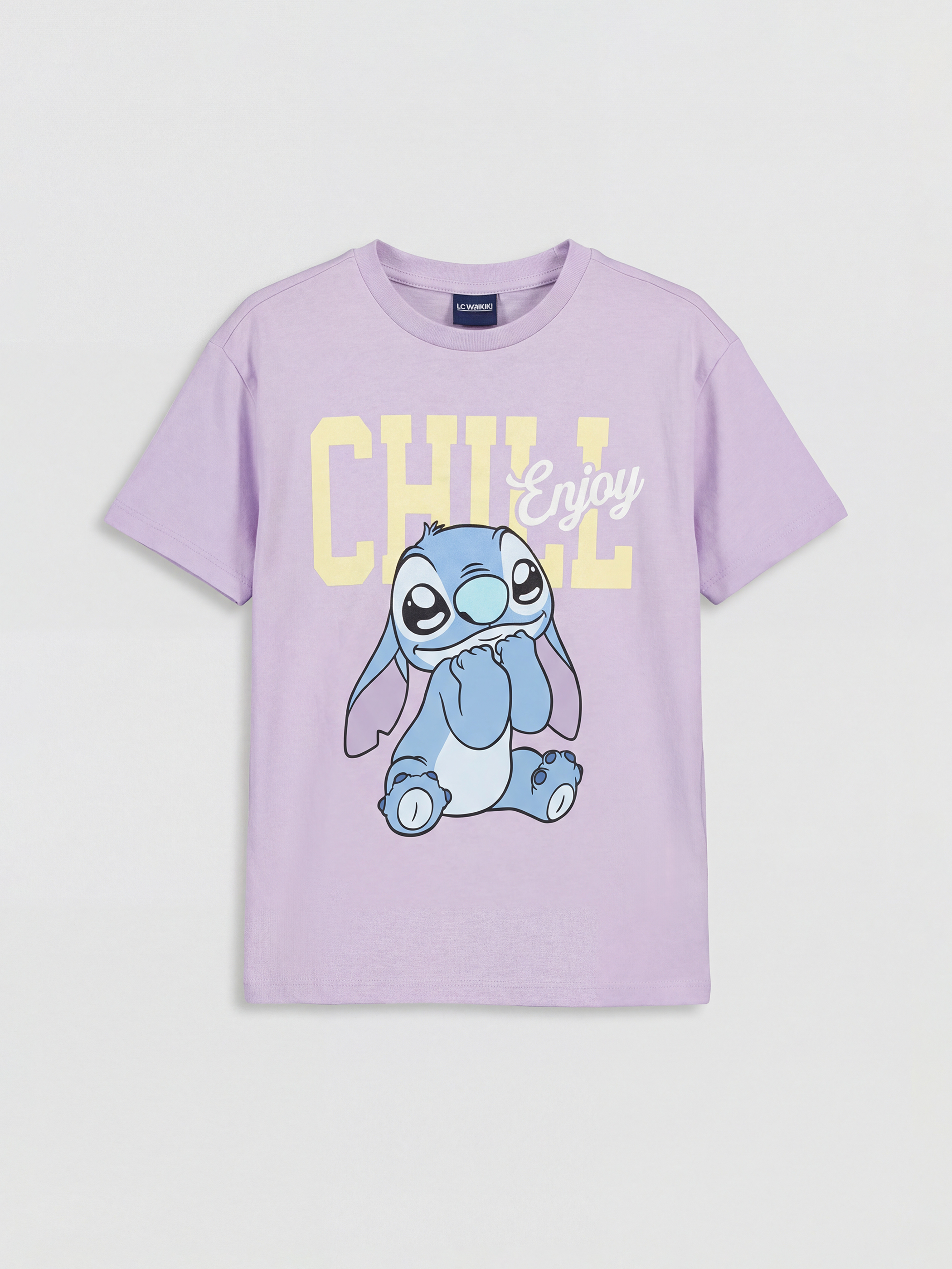 LCW Kids Girl LILAC T-Shirt - S6G911Z4-G3W