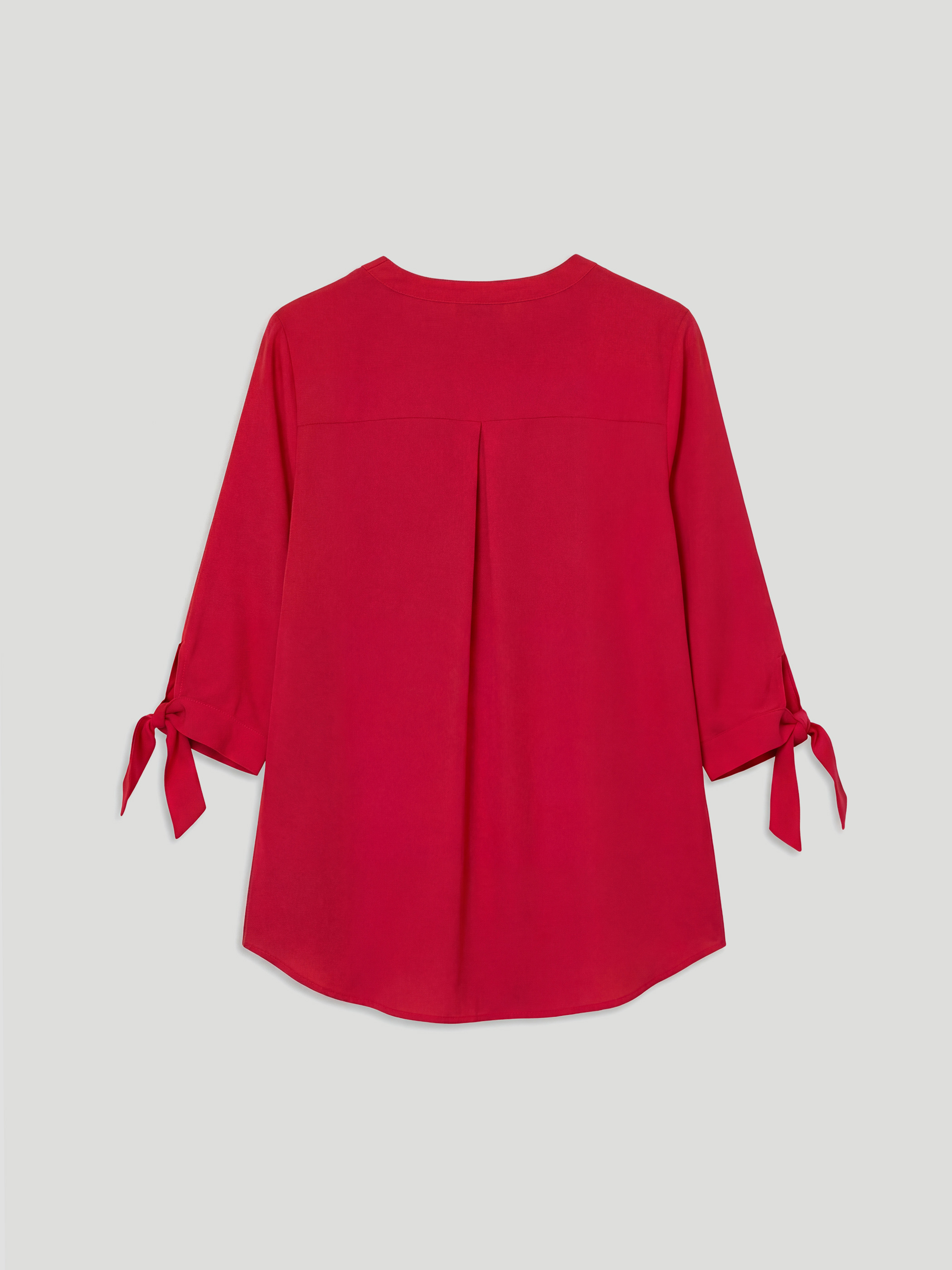 Женщины Красный Рубашка-1