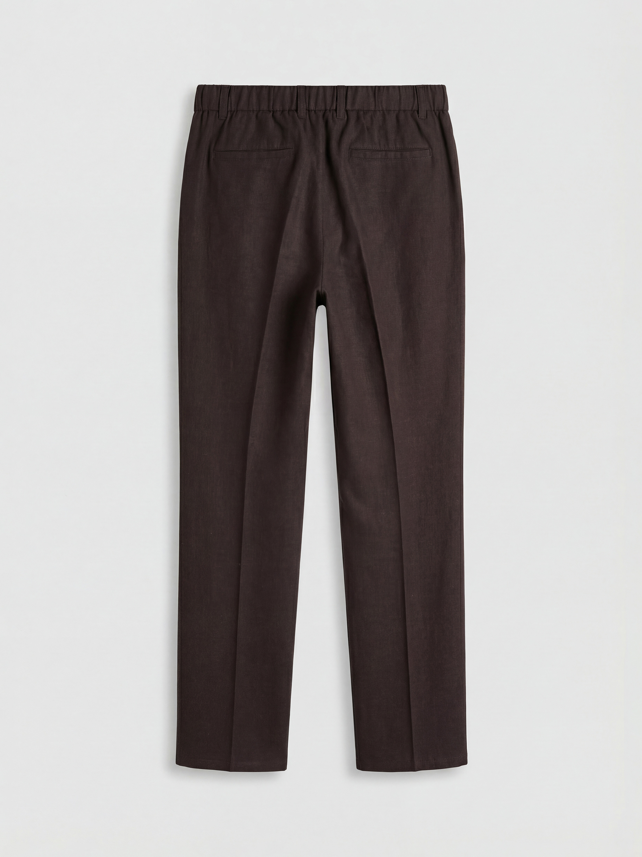 Regular Fit Pleated Men's Trousers-5