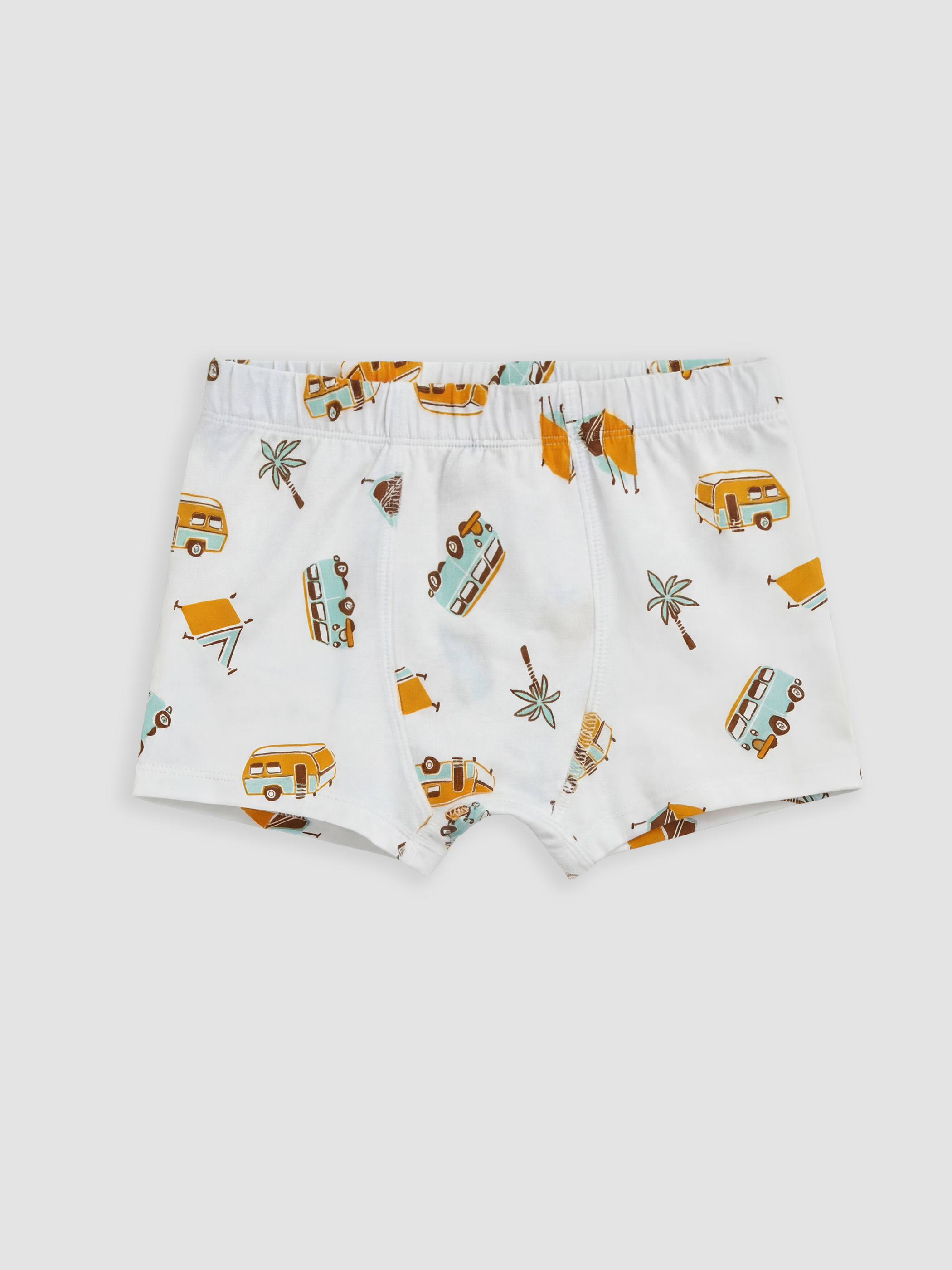 Boy WHITE Boxer Briefs-2