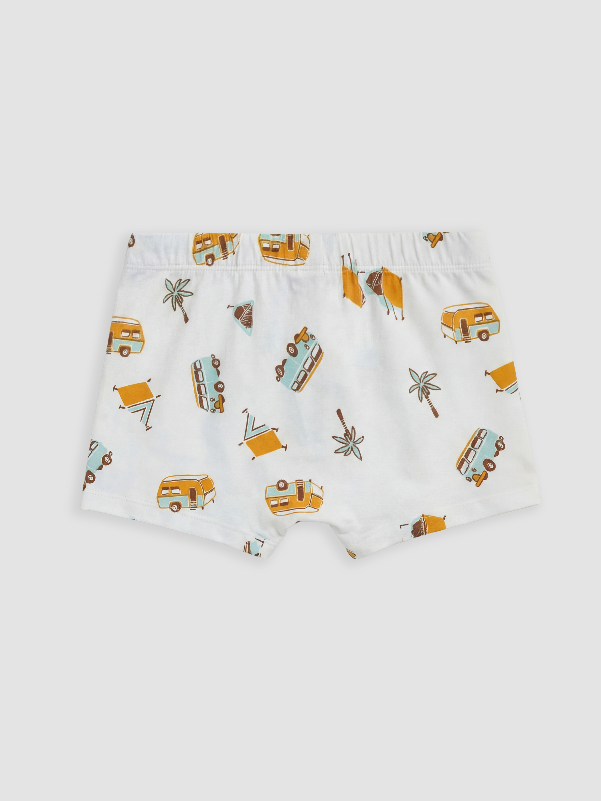 Boy WHITE Boxer Briefs-3
