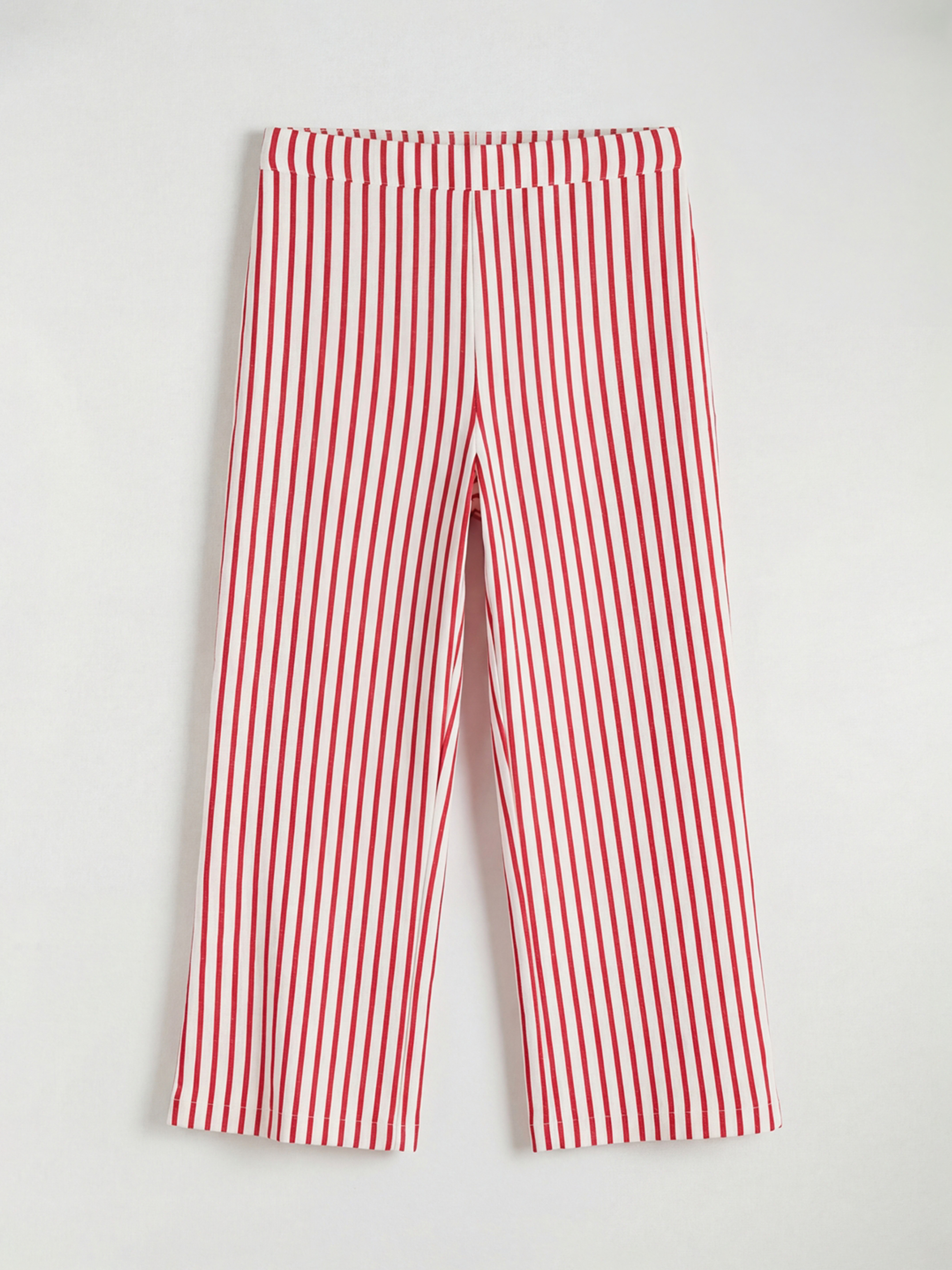 Ekru Bisiklet Yaka Kız Çocuk Bluz ve Pantolon-6