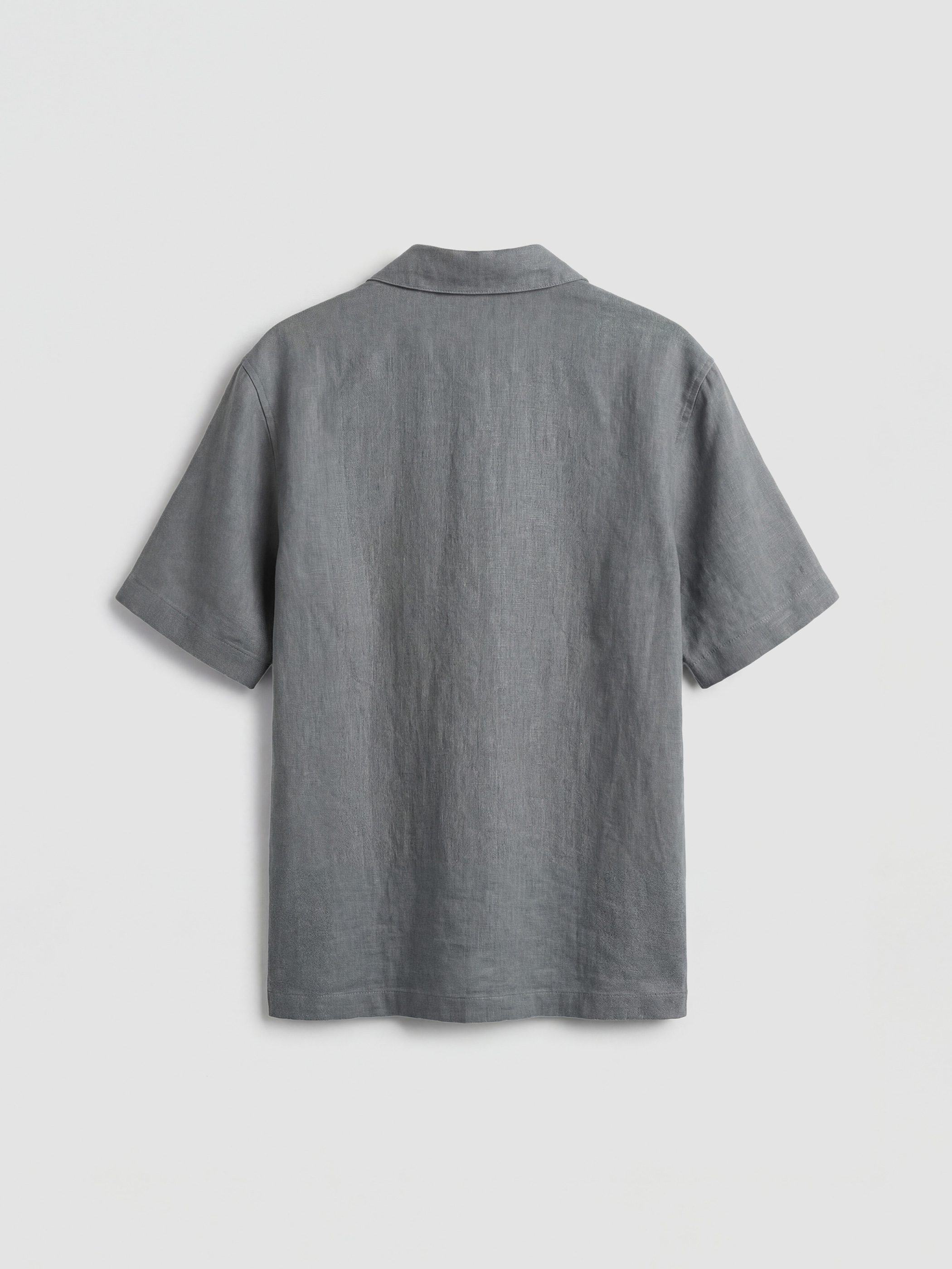 Standard Fit Linen Men's Shirt-3