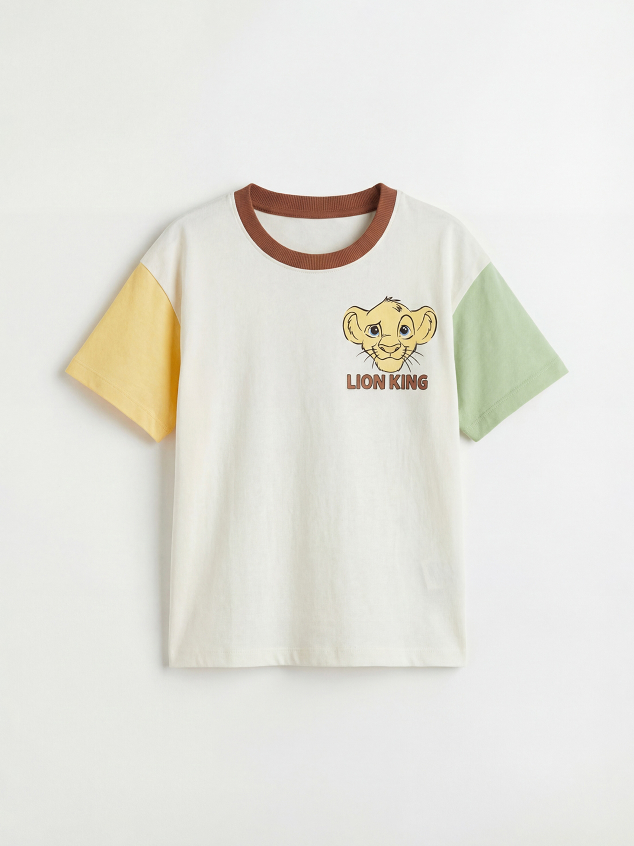 Aslan Kral Baskılı Erkek Çocuk Şortlu Takım-1