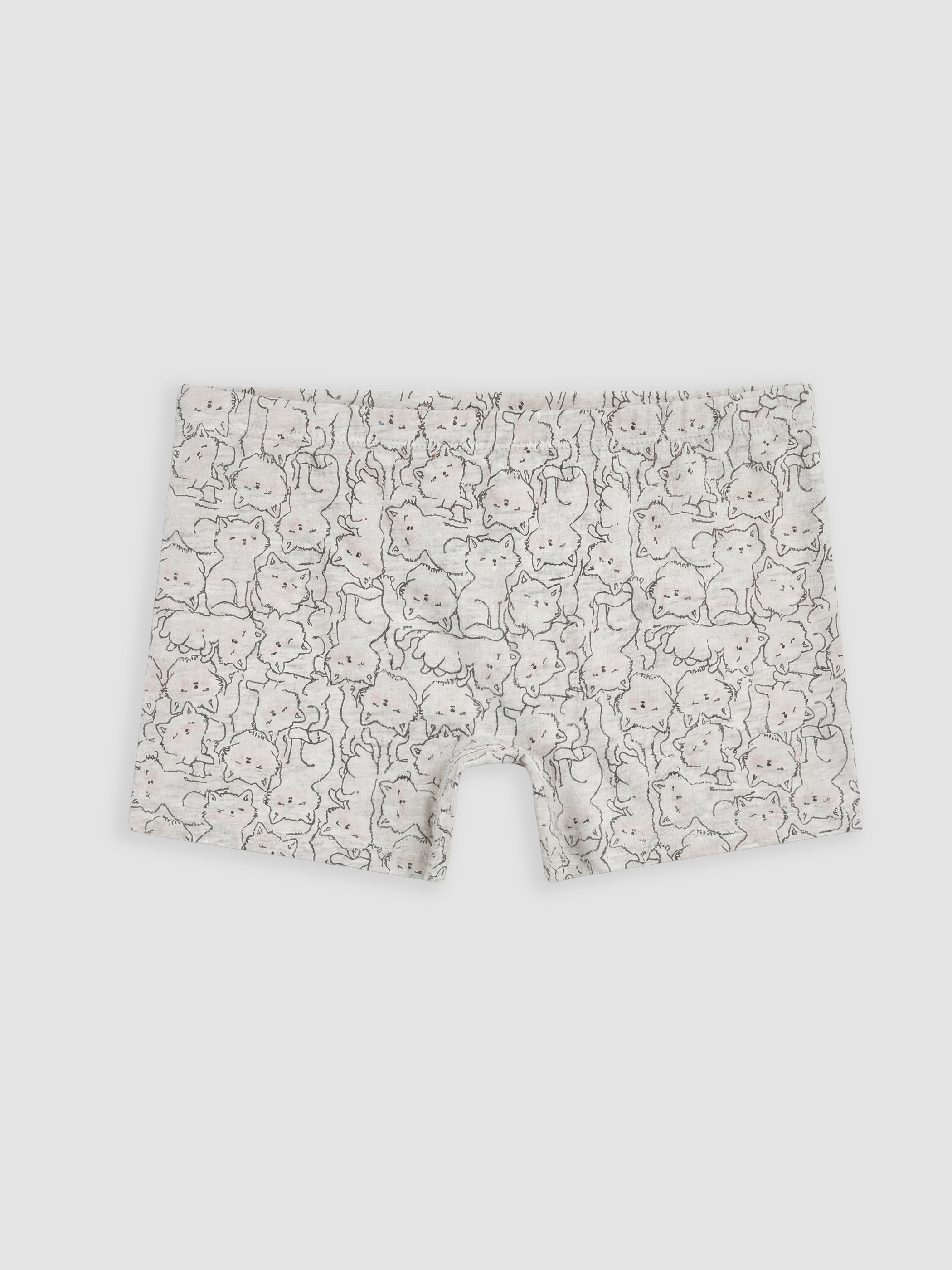 LCW Kids Kedi Baskılı Kız Çocuk Boxer - S6GI21Z1-998