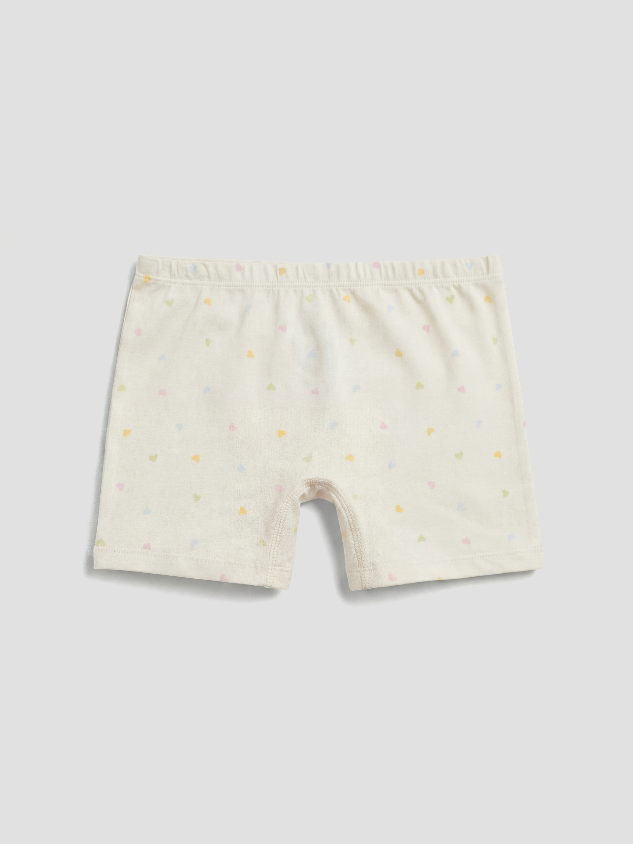 Ekru Kız Çocuk Boxer 3'lü-2