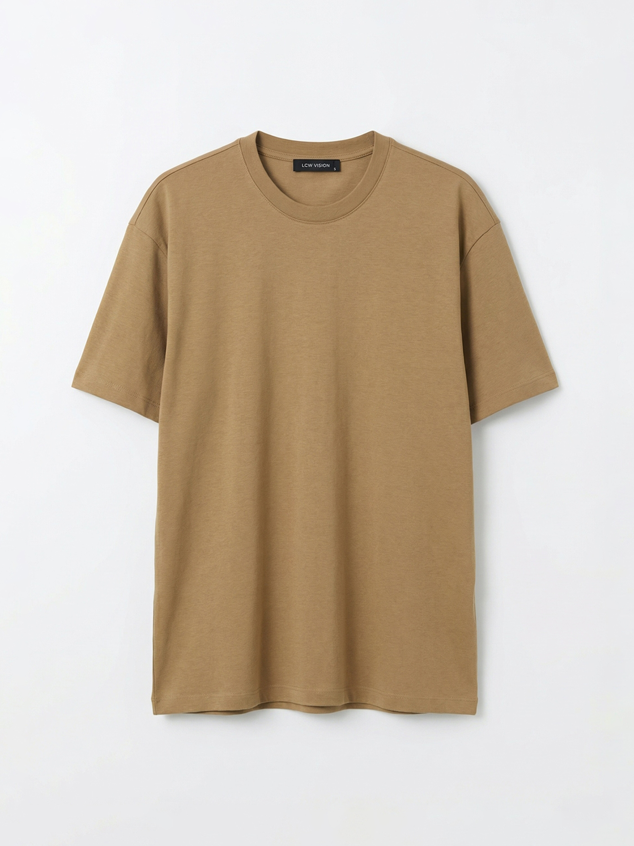 LCW Vision Bisiklet Yaka Erkek Tişört - S6GI54Z8-GPD