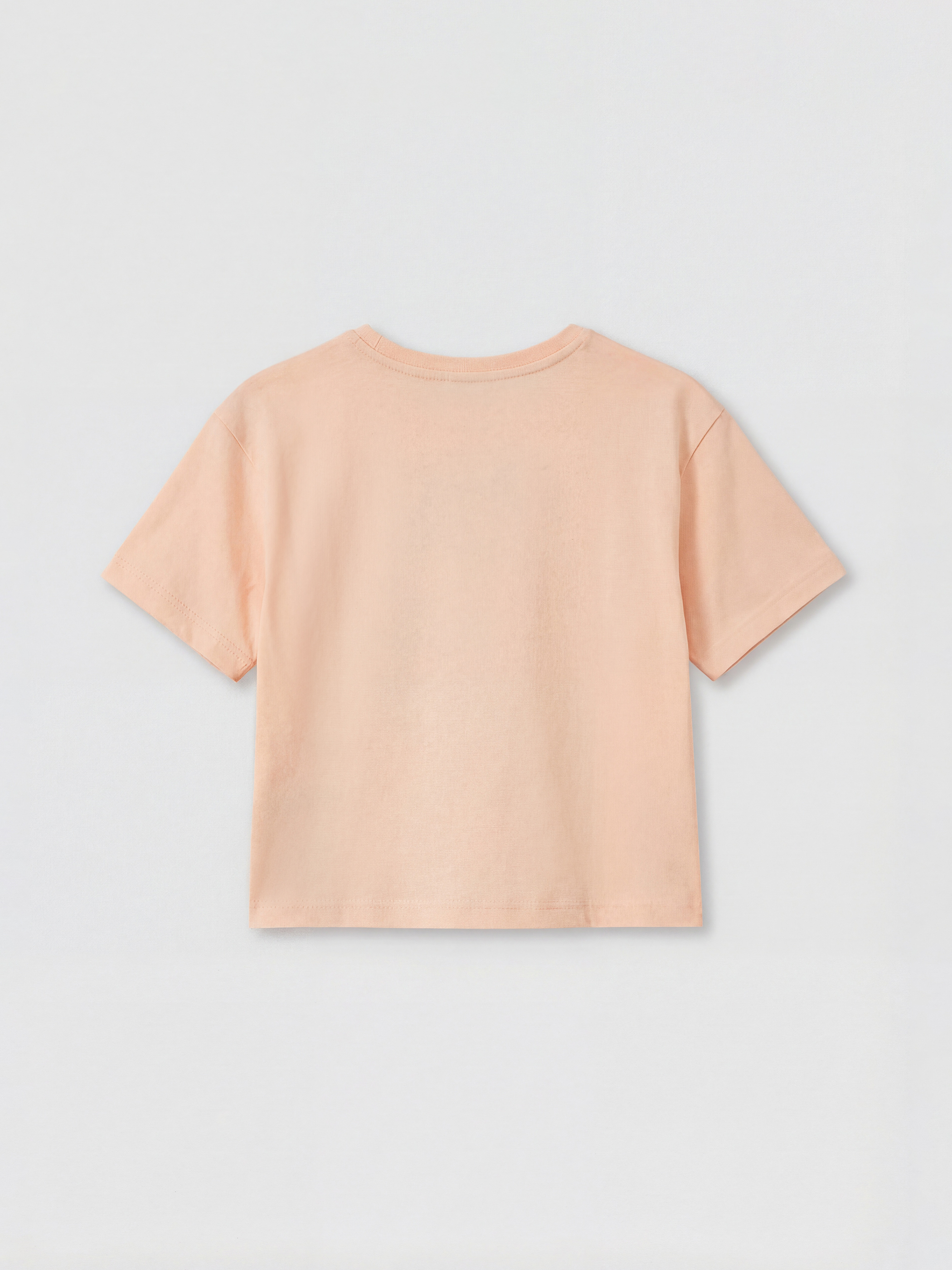 Pembe Baskılı Kız Çocuk Şortlu Pijama Takımı-2