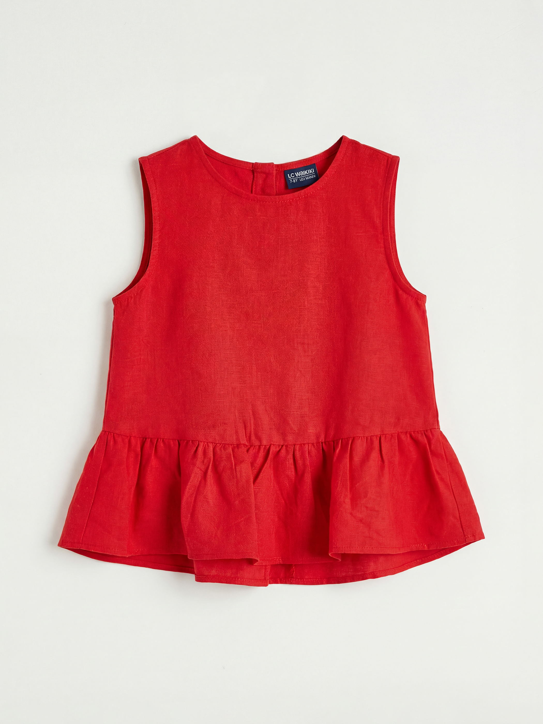 LCW Kids Girl RED Shirt - S6GM94Z1-GZX