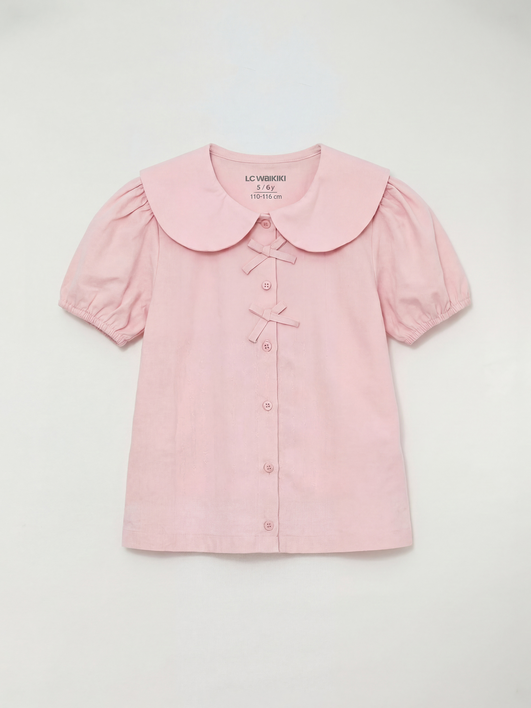 LCW Kids Girl PINK Shirt - S6GO01Z1-QWL