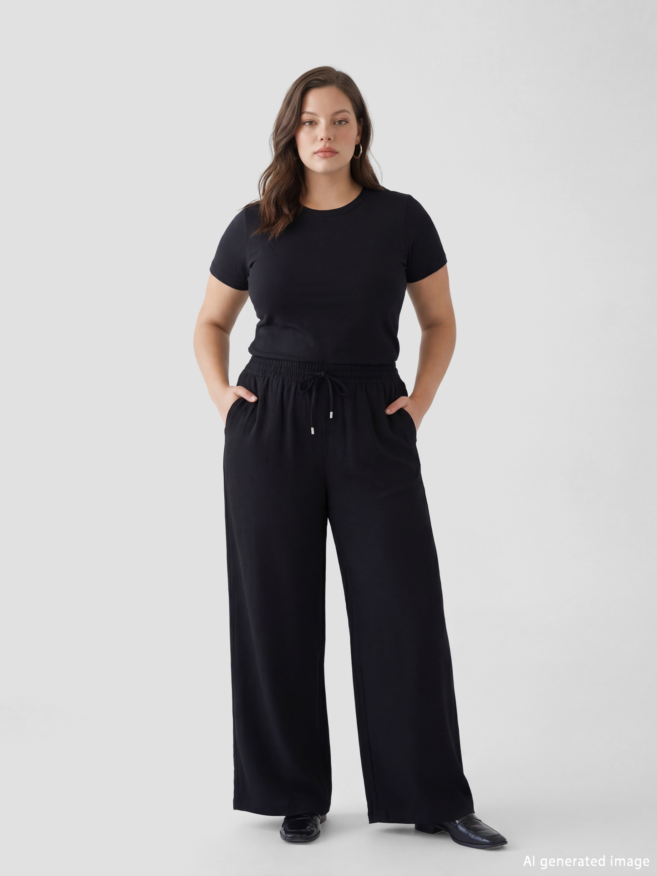 Woman BLACK Trousers-1