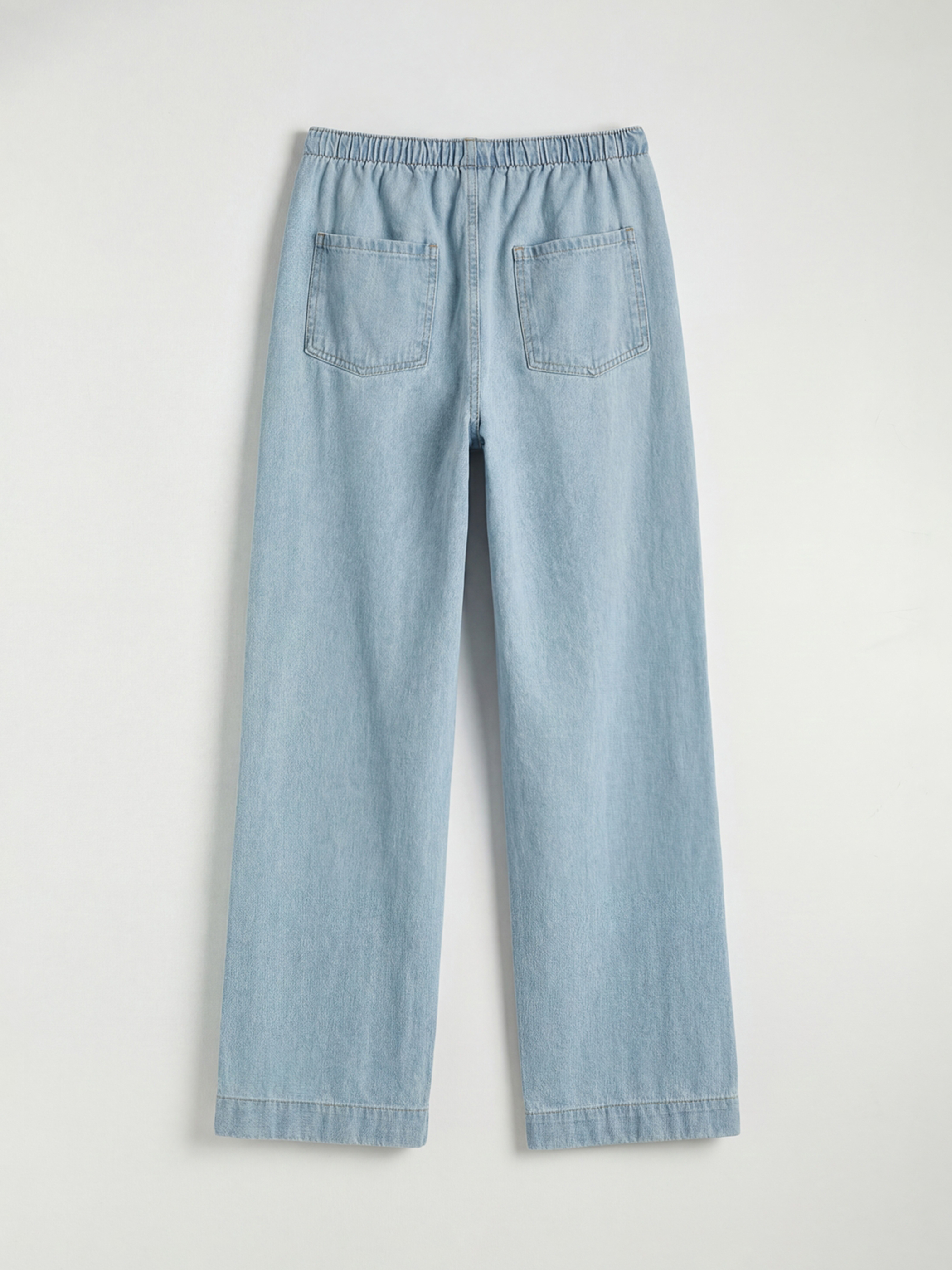 Wideleg Girls' Jeans-1