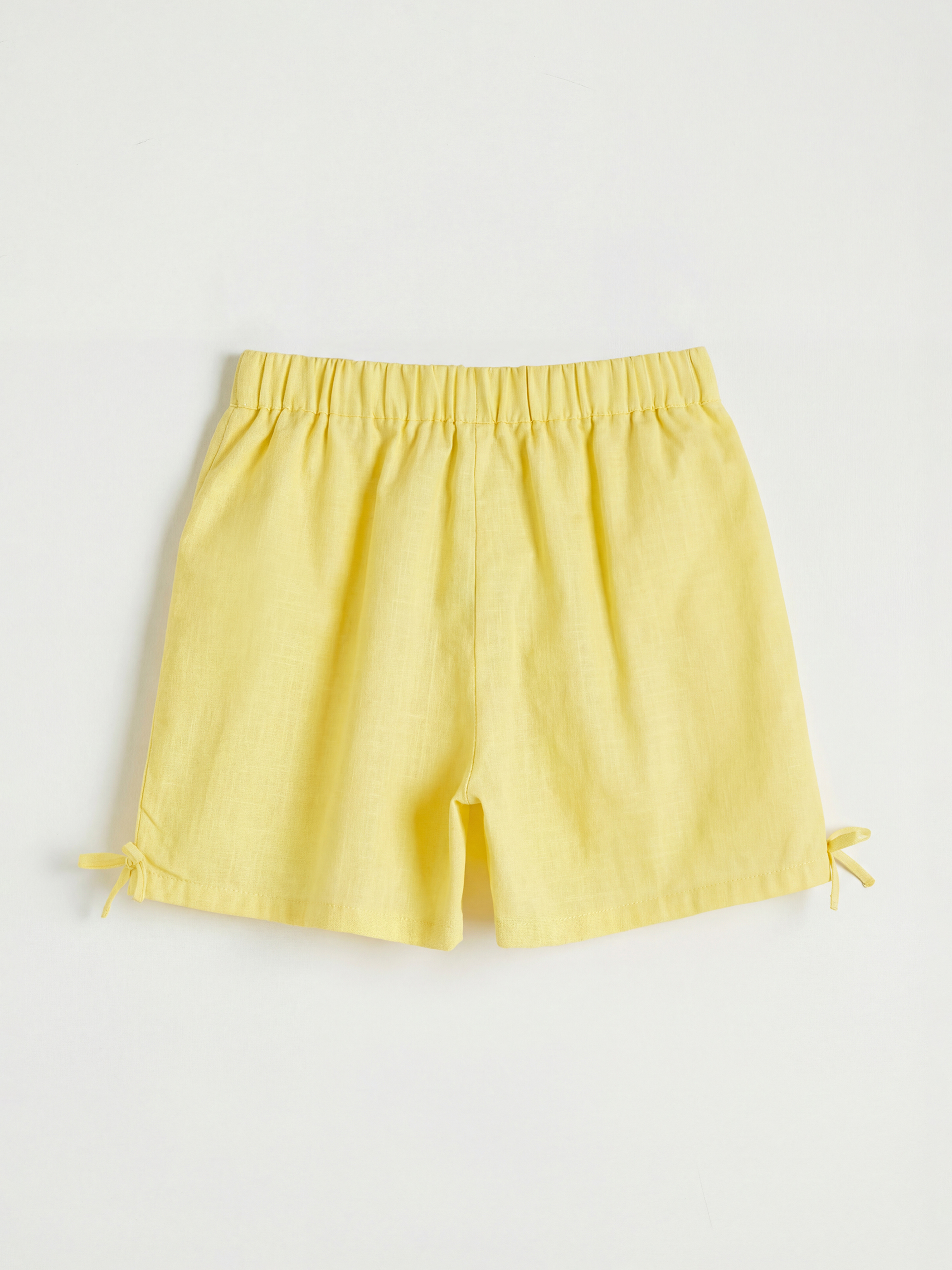 Girl YELLOW Shorts-1
