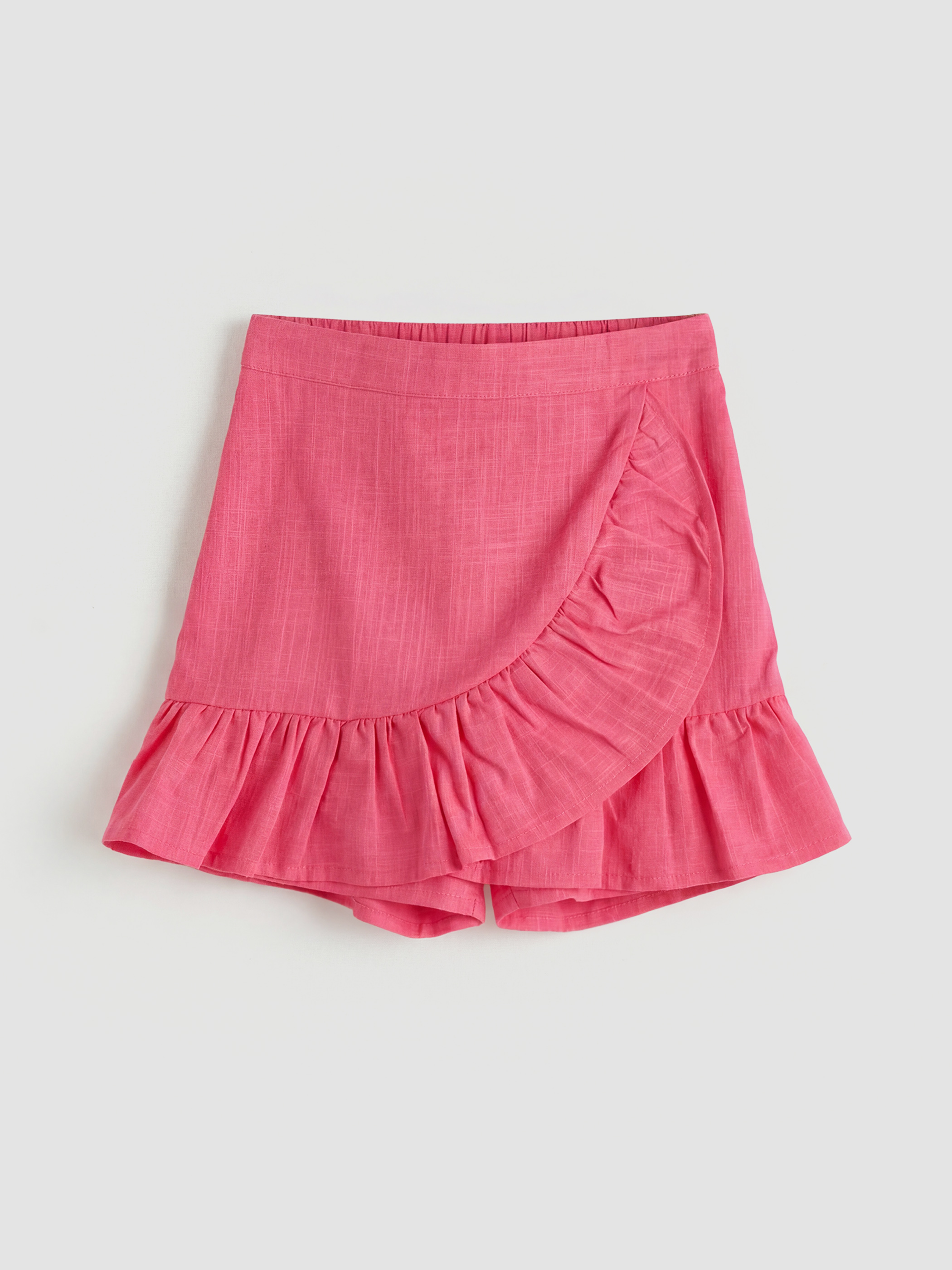 LCW Kids Fırfırlı Kız Çocuk Şort Etek