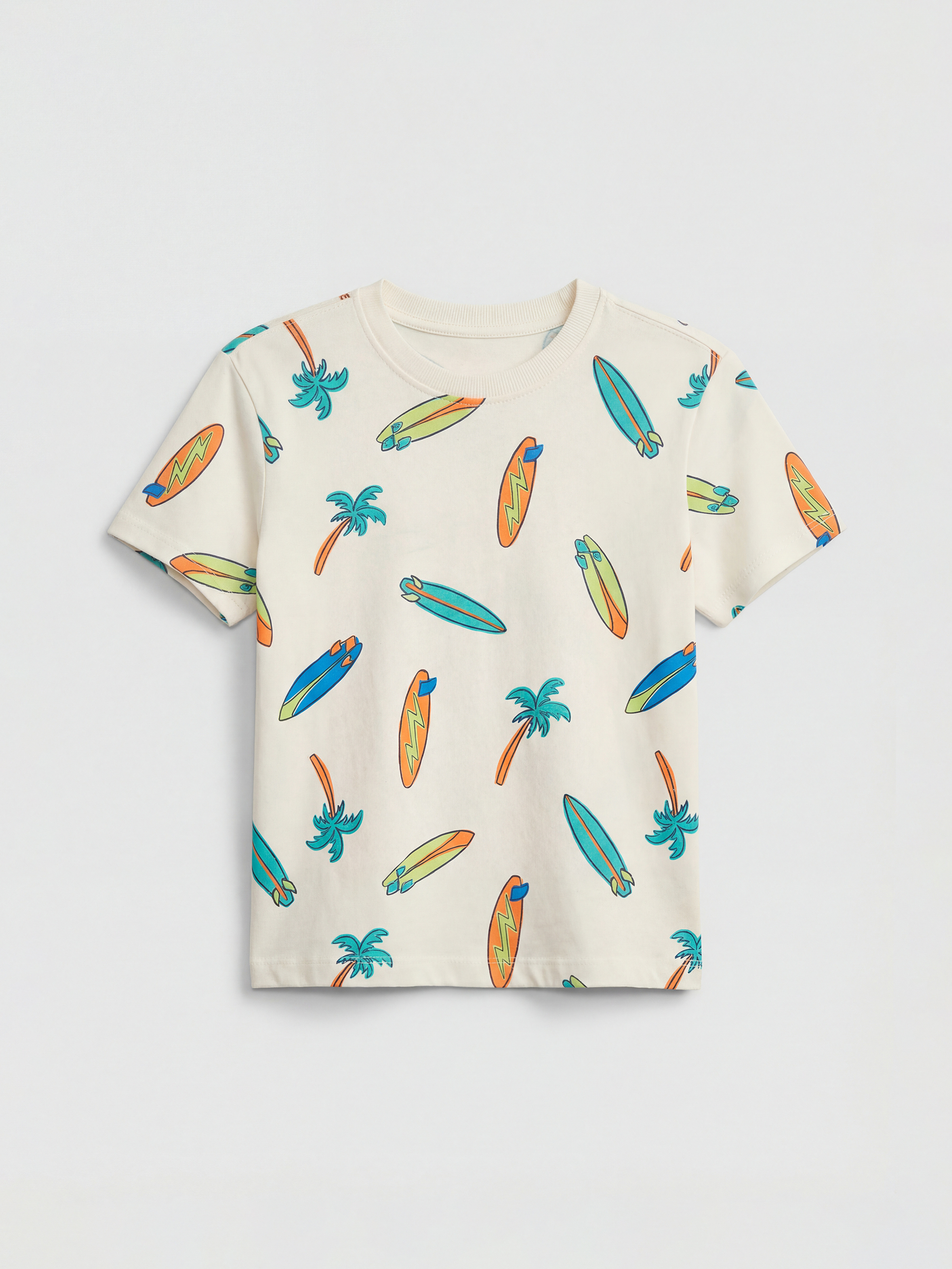 Turkuaz Bisiklet Yaka Baskılı Erkek Çocuk Tişört 3'lü-5