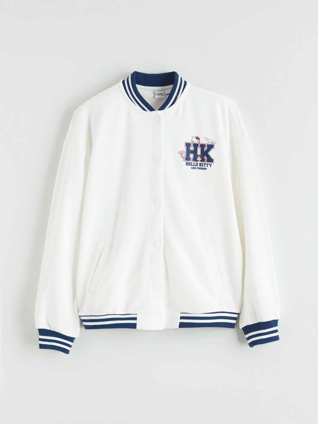 LCW Kids Hello Kitty Baskılı Kız Çocuk Kalın Kolej Ceket - S6H448Z4-R9J