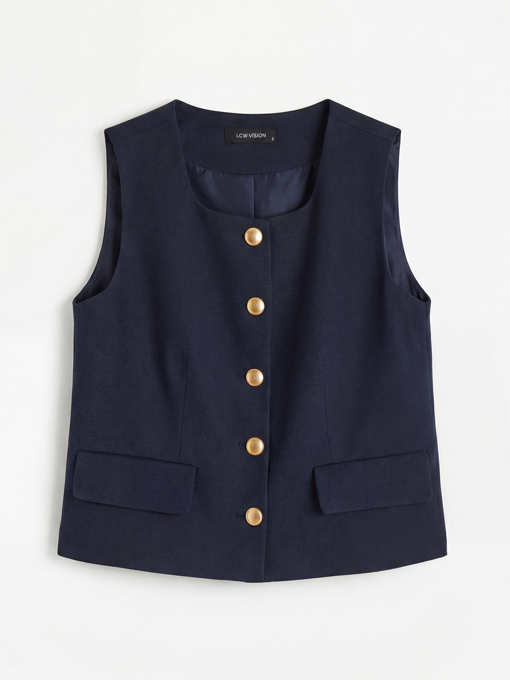 Gilet de costume MARINE Femme-4