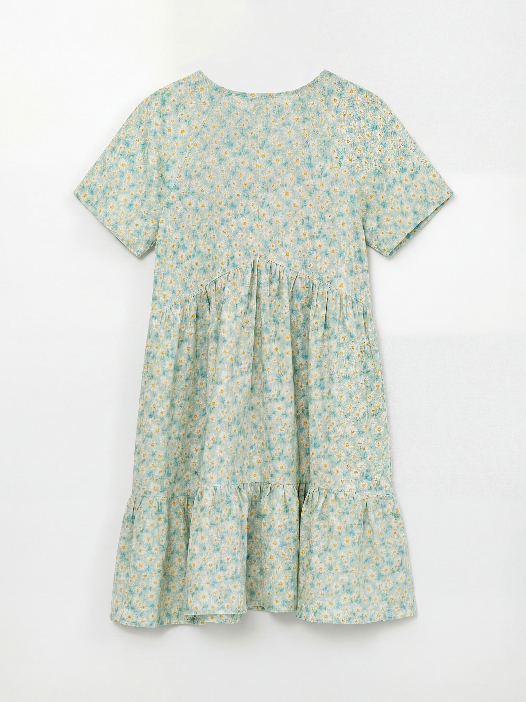 فستان أخضر فتاة-1