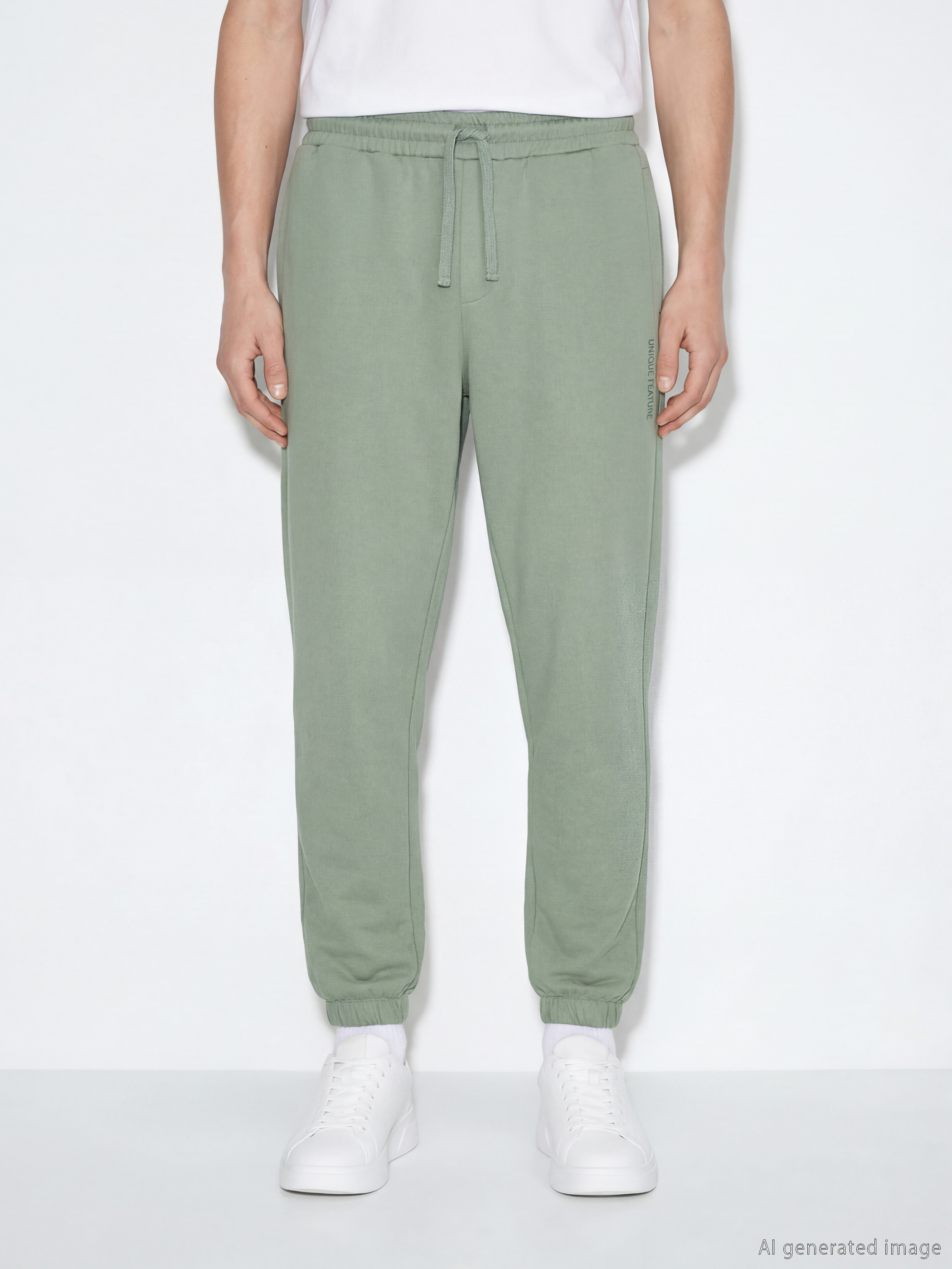 بنطال رياضي رجالي بمقاس عادي-1