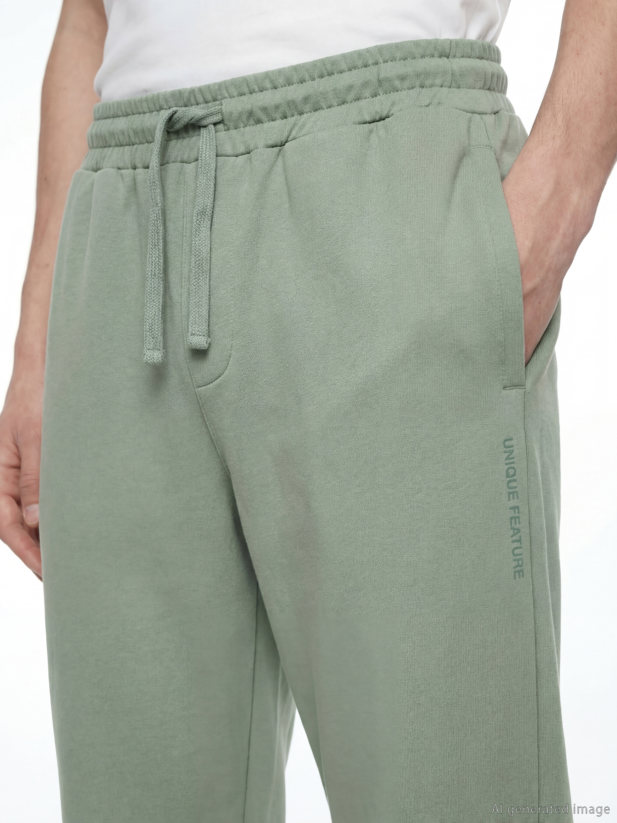 بنطال رياضي رجالي بمقاس عادي-2