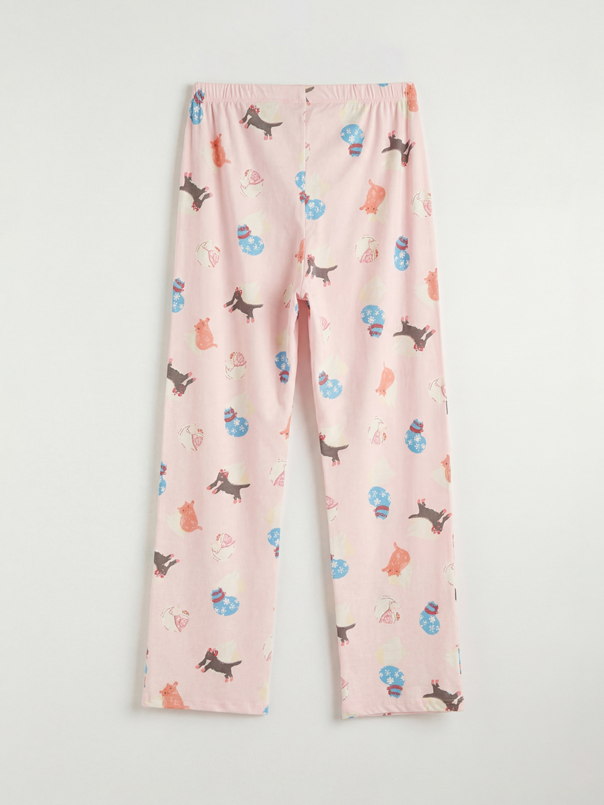 Жінка РОЖЕВИЙ Піжамний комплект-8