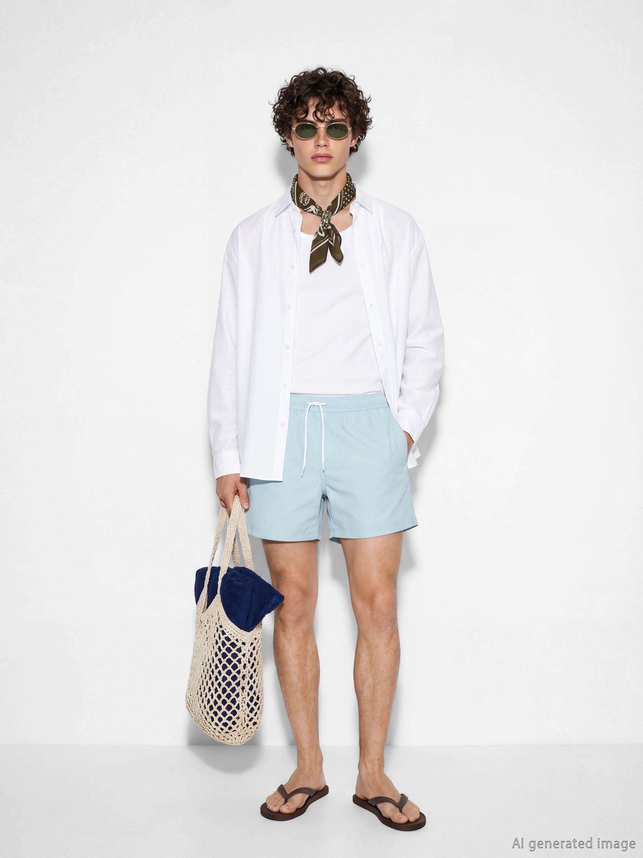 PLAVA Šorts za kupanje Muškarac-2