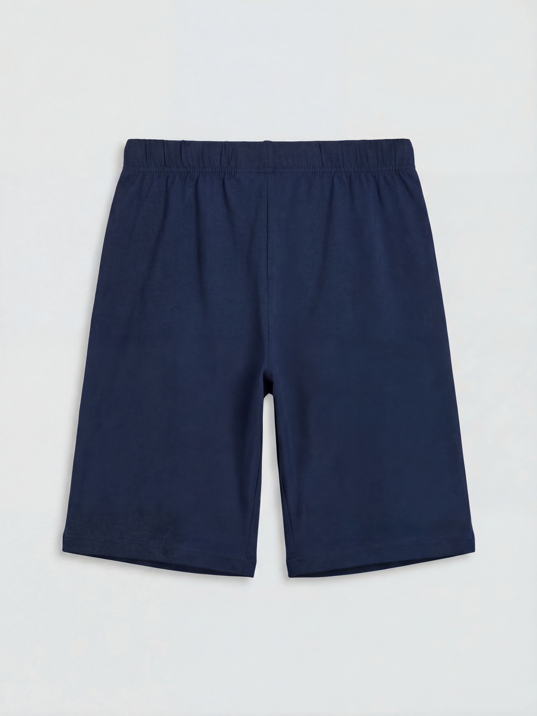 Lacivert Baskılı Erkek Çocuk Pijama Şort-1