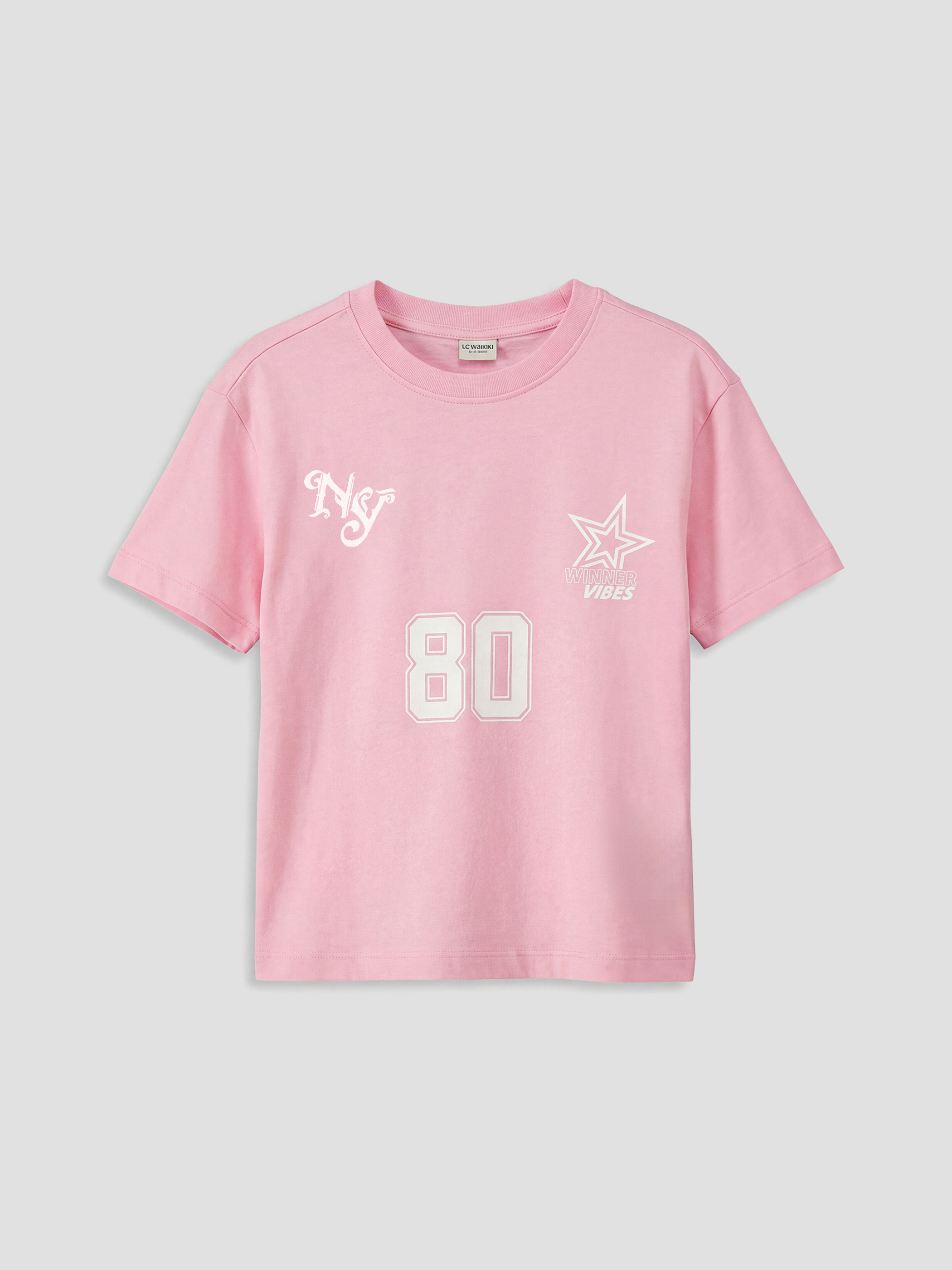 LCW Kids ROZE majica Devojka - S6HA95Z4-QY7