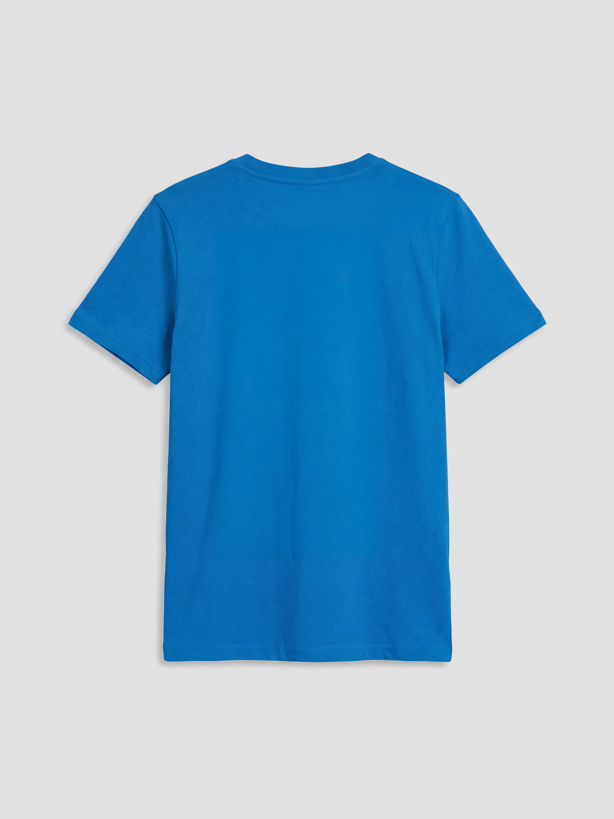 Mavi Real Madrid Baskılı Erkek Çocuk Tişört ve Şort-2