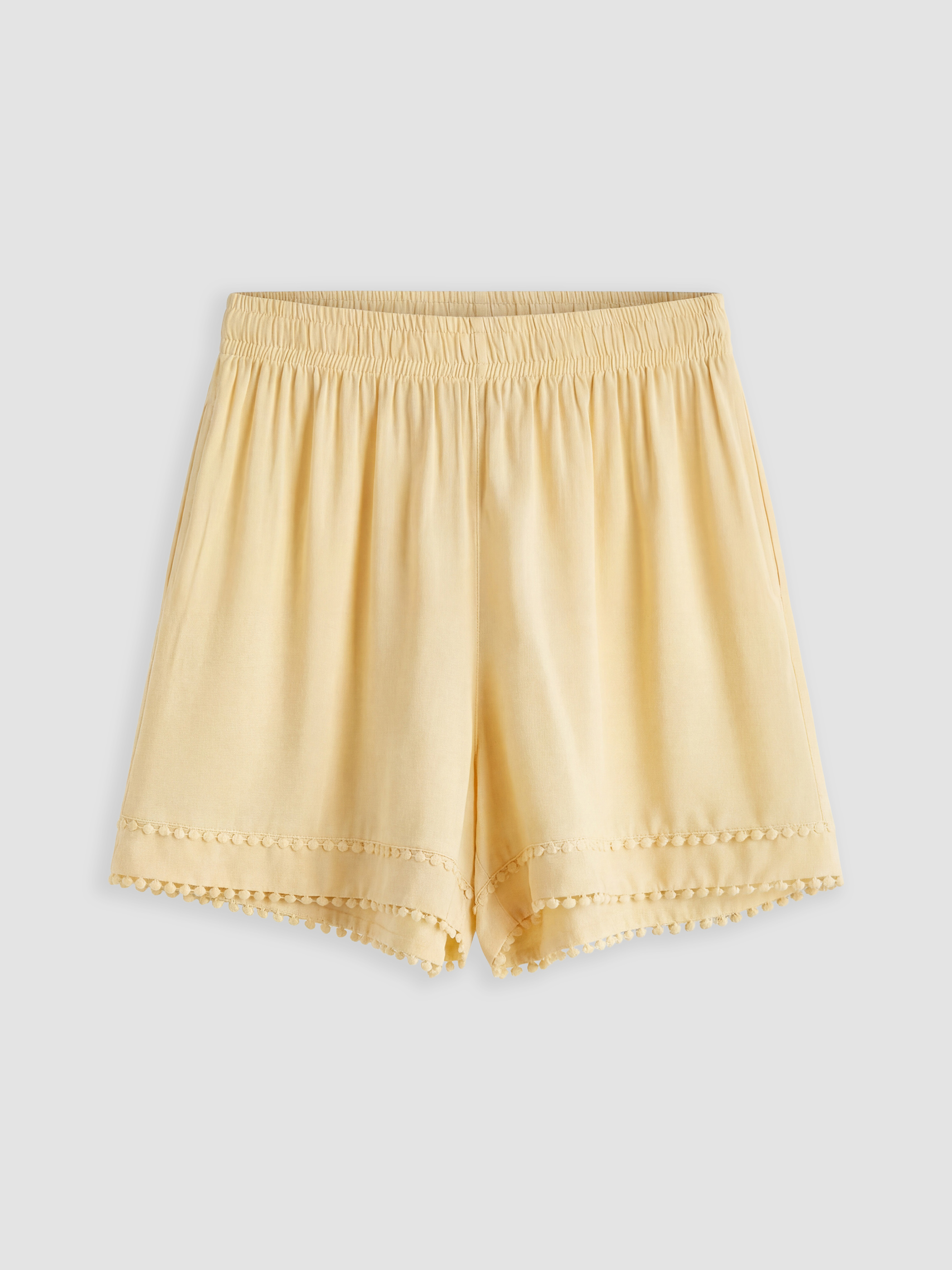 Crew Neck Embroidered Women's Shortie Pyjamas Set-7