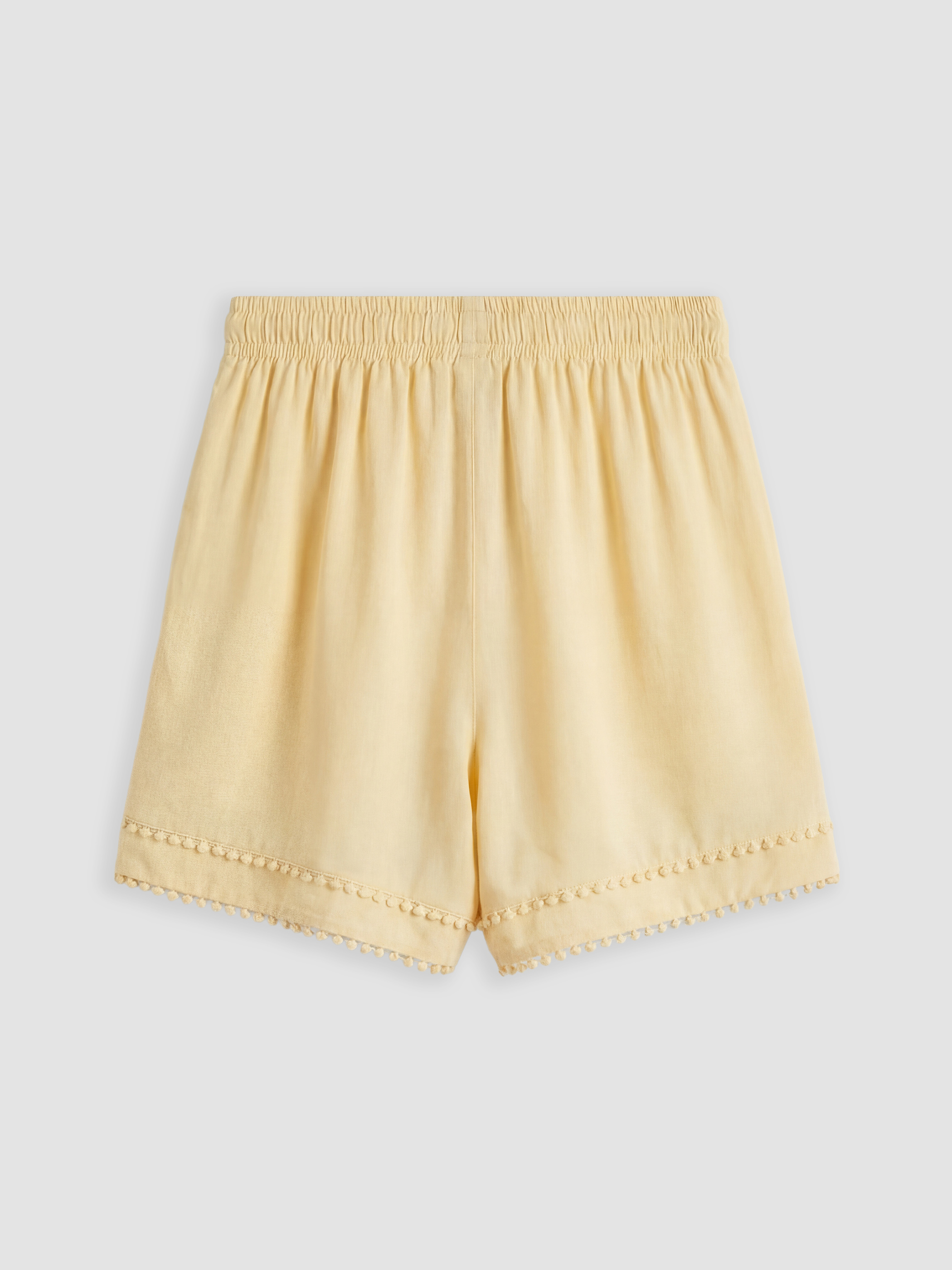 Crew Neck Embroidered Women's Shortie Pyjamas Set-8