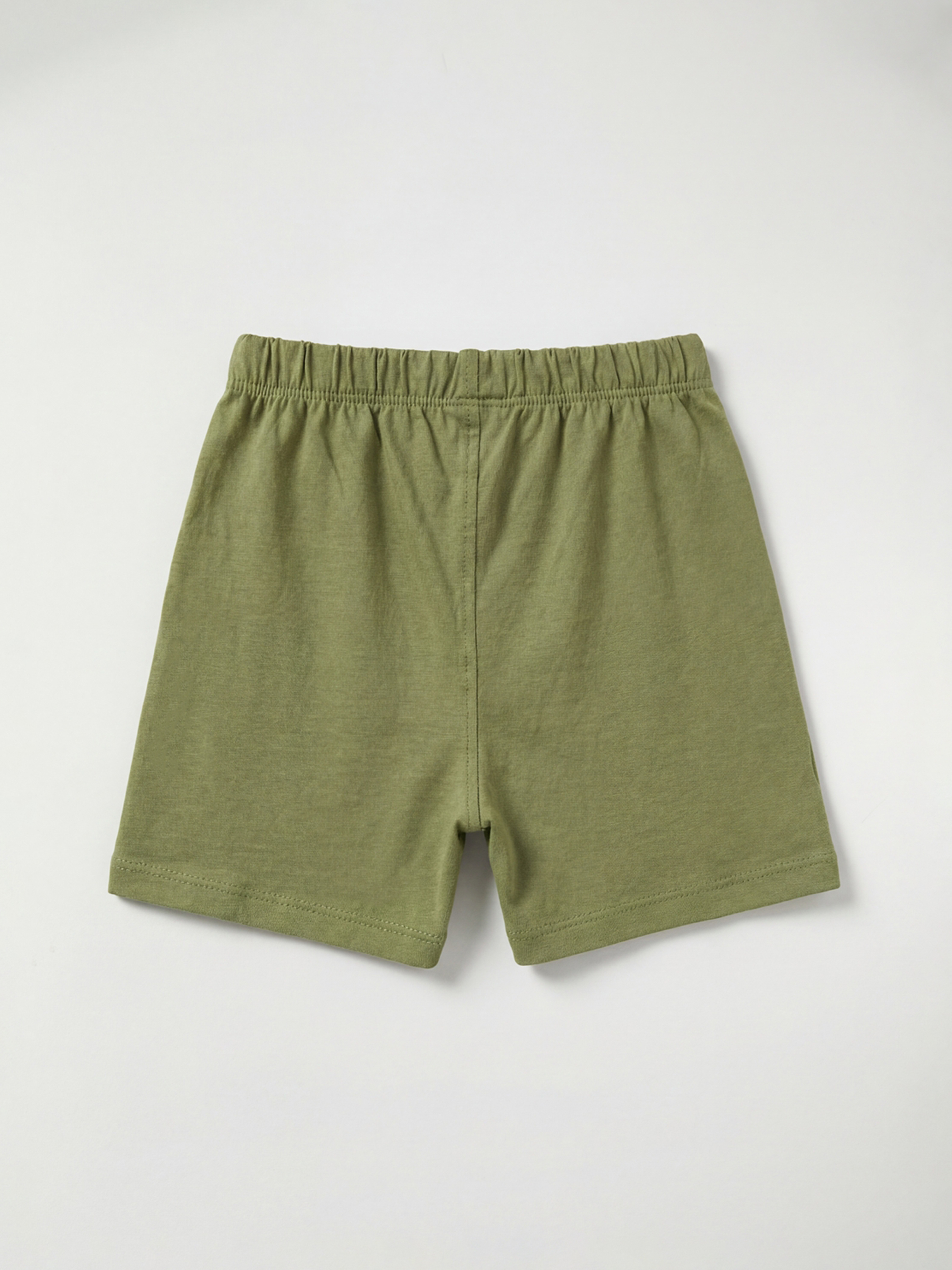 طقم تيشيرت وشورت للأولاد الصغيرين بطبعة ديناصورات-4