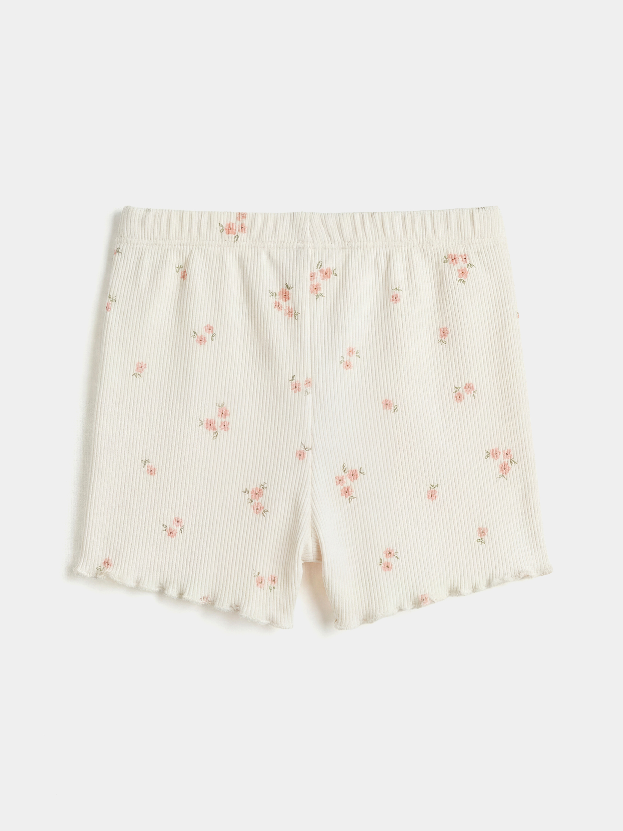 Floral-Print Crew Neck Baby Girl Blouse and Leggings Set-4