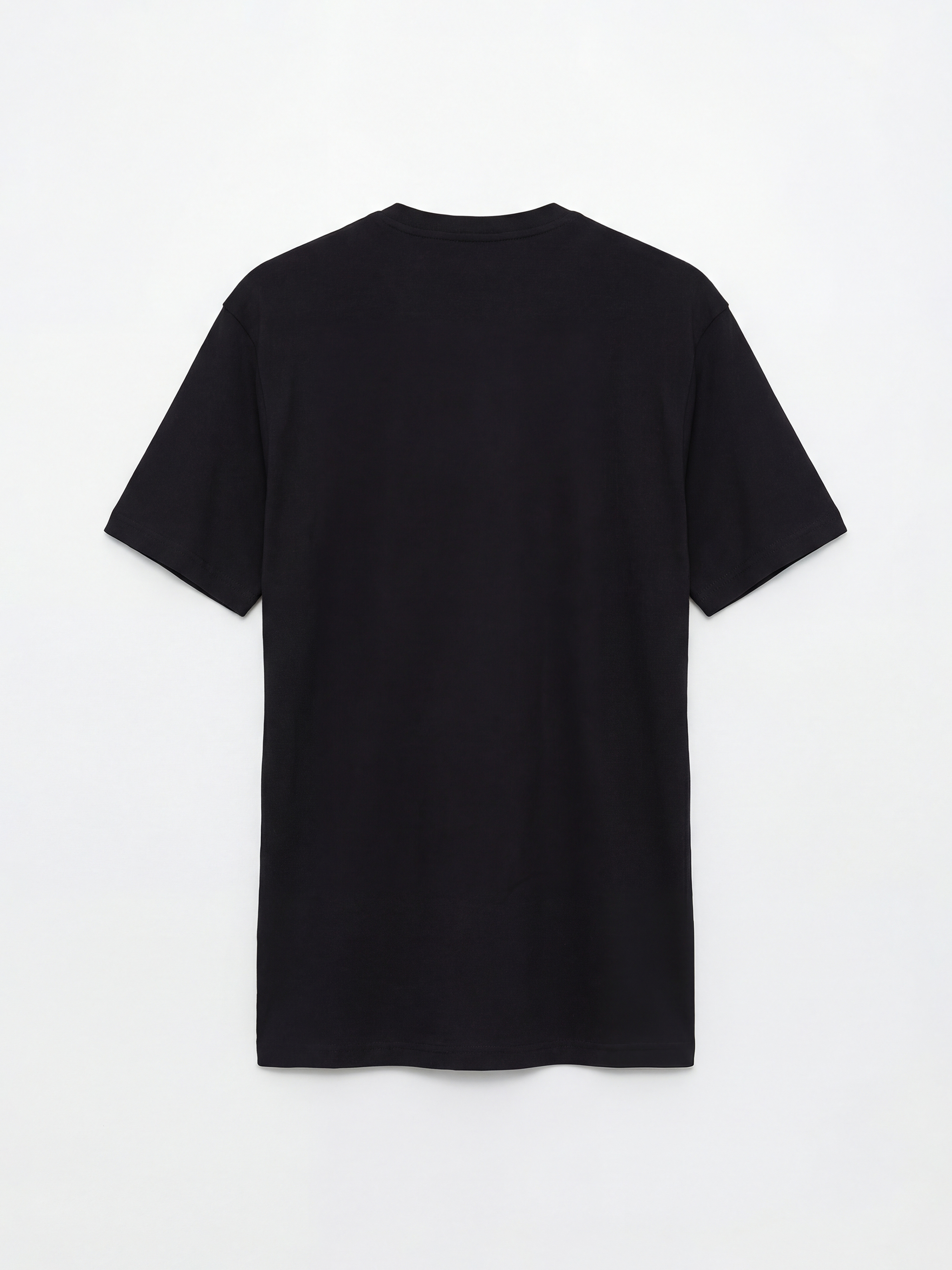 Мъжка тениска с кръгло деколте, отпечатана, пике-1