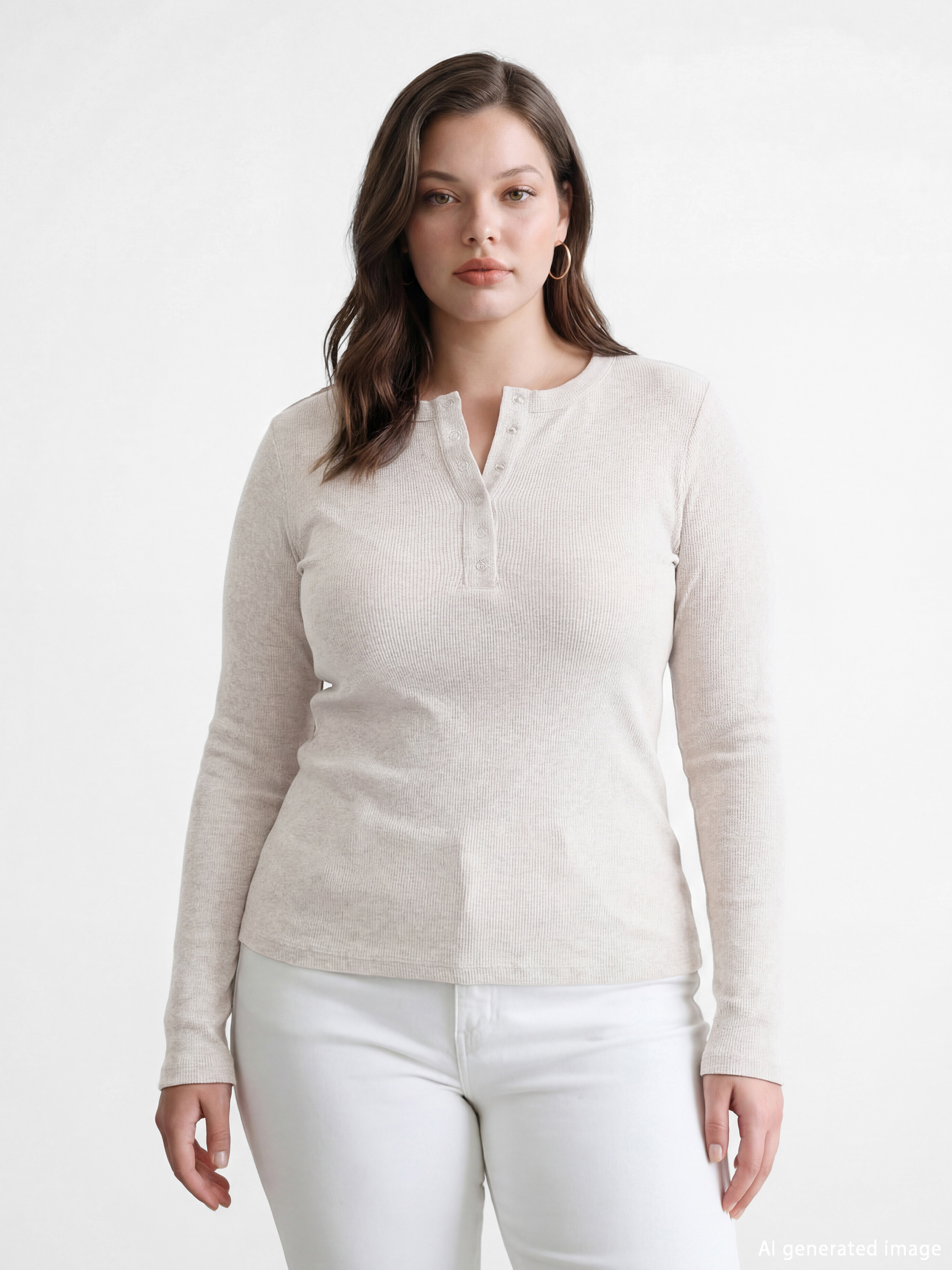 Rib-Knit Crewneck Bodysuit-1