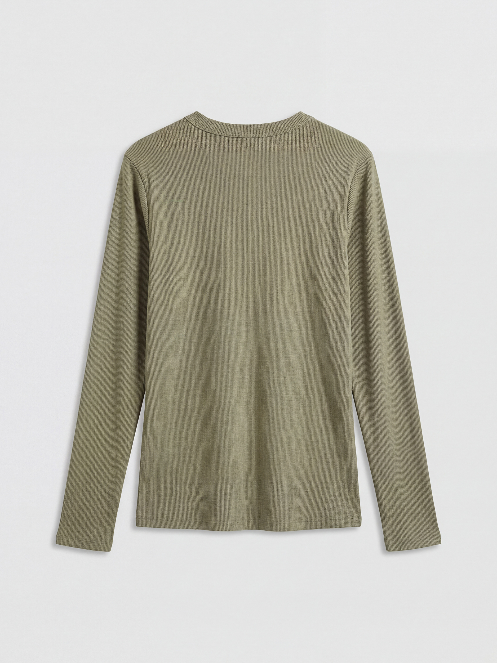 Crew Neck Ribbed Women's Body-5