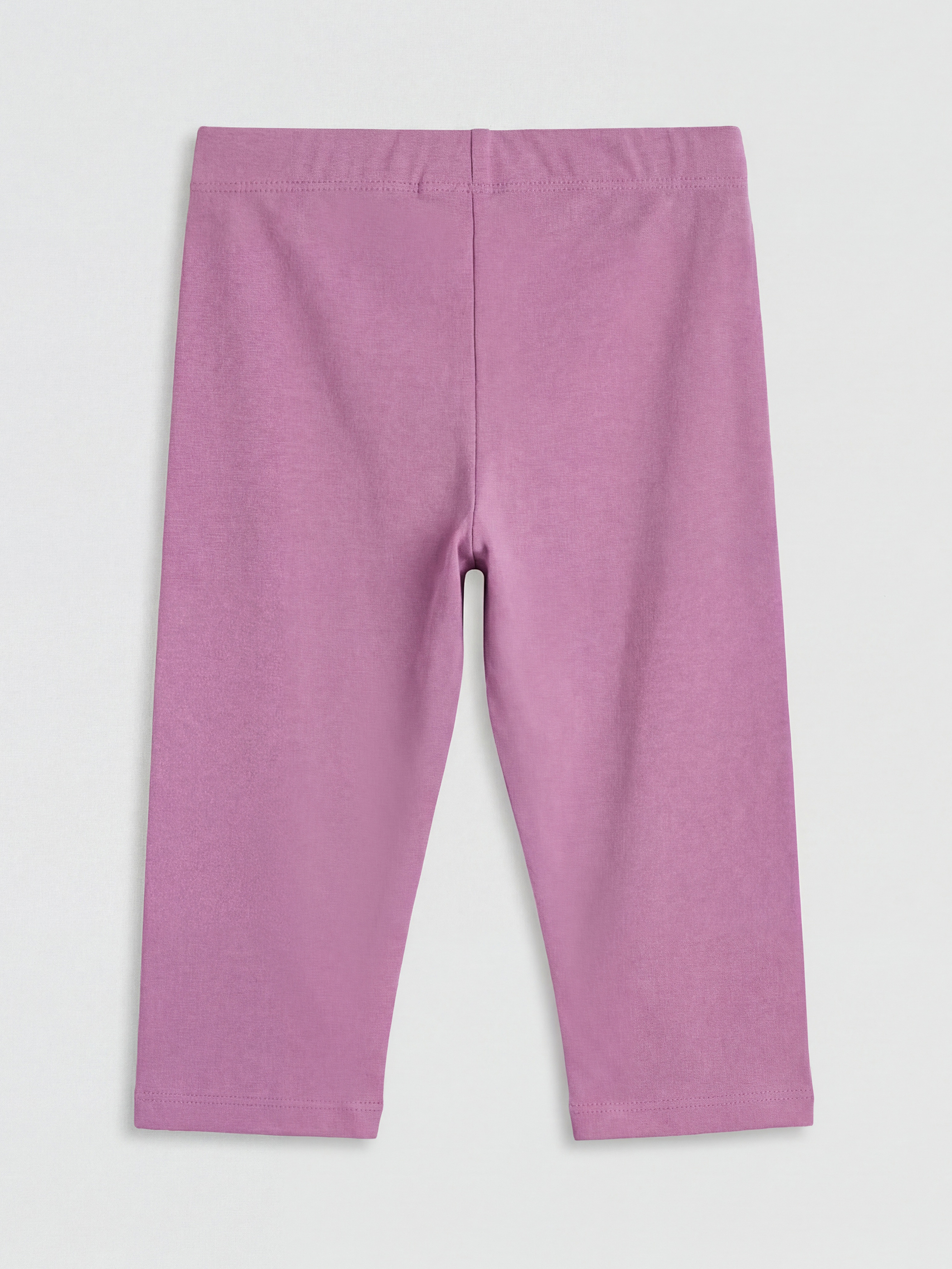 Mor Kız Çocuk Beli Lastikli Tayt-1