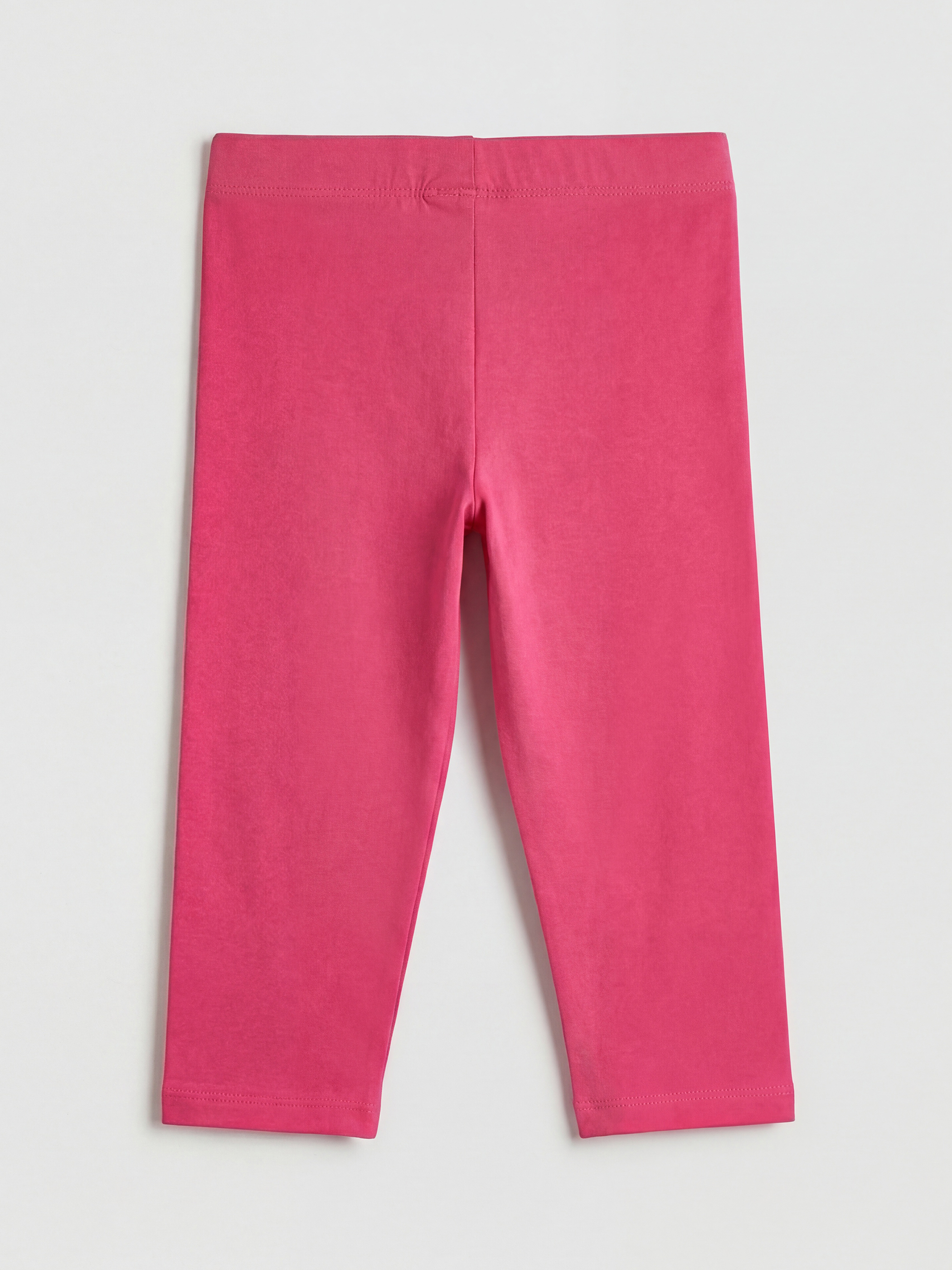 Fuşya Kız Çocuk Beli Lastikli Tayt-1