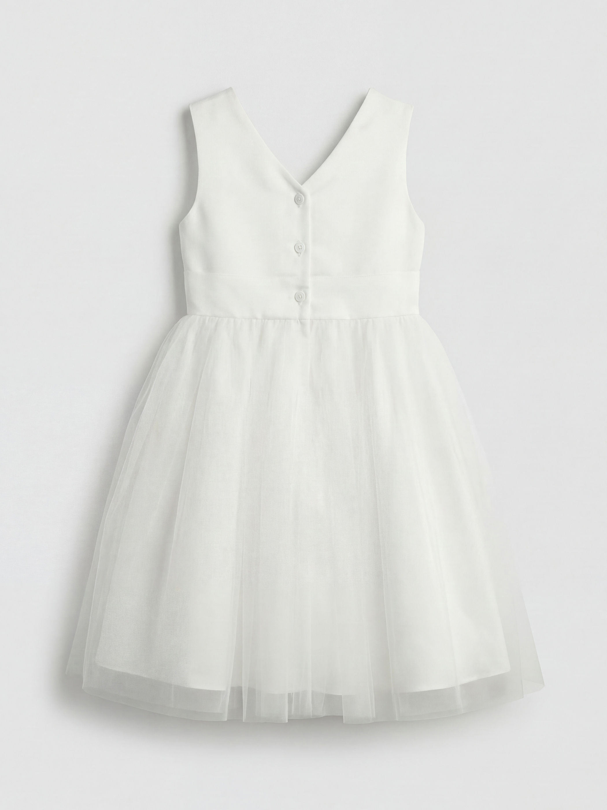 Robe BLANC Fille-1