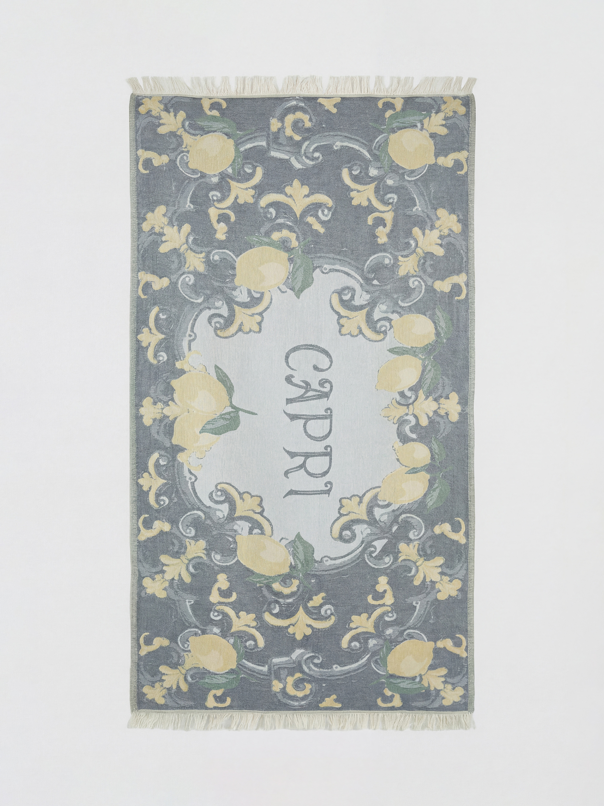 Karışık Baskılı Peştemal Havlu 90x165 cm-1