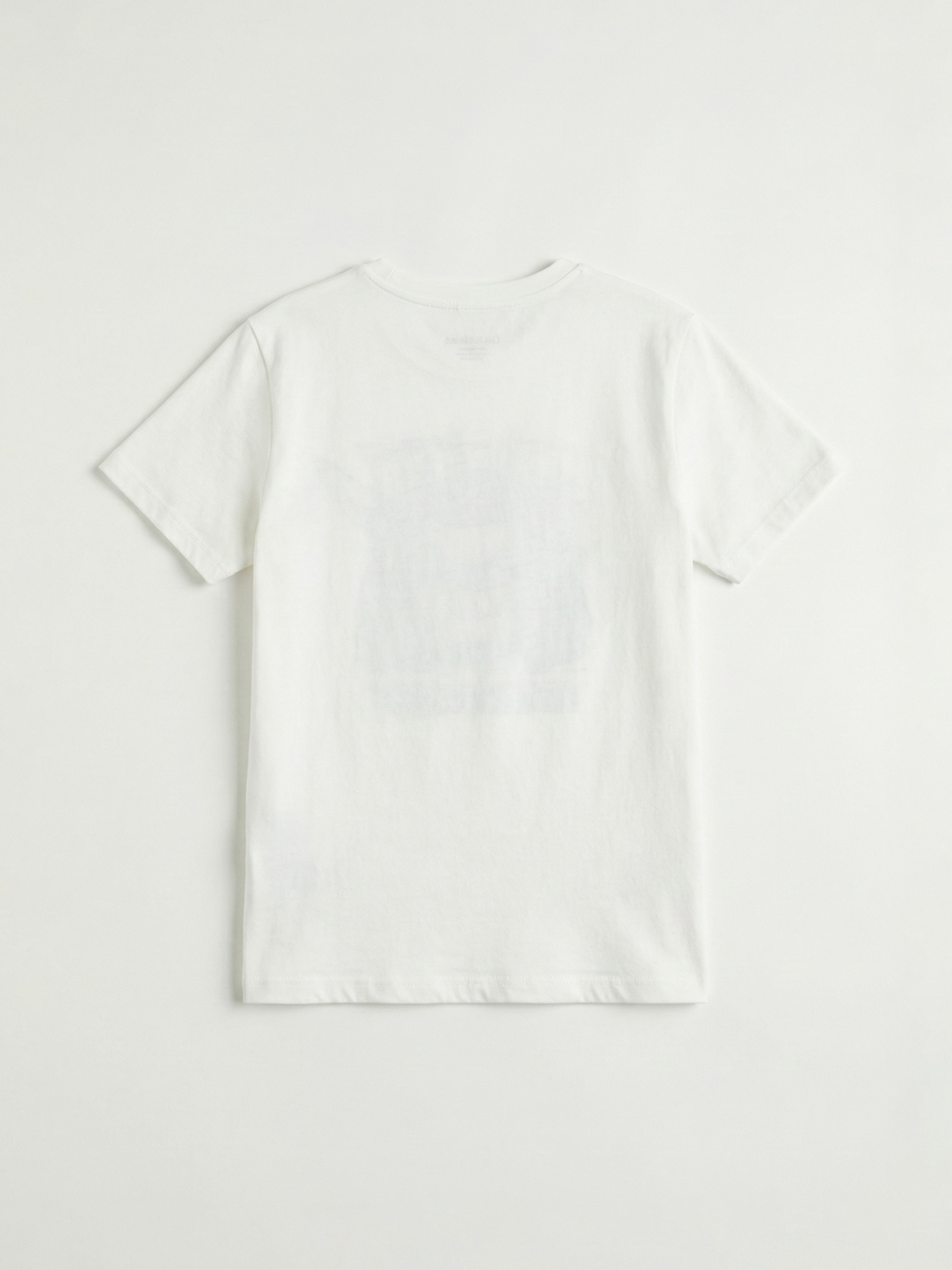 Ekru Baskılı Erkek Çocuk Tişört-1
