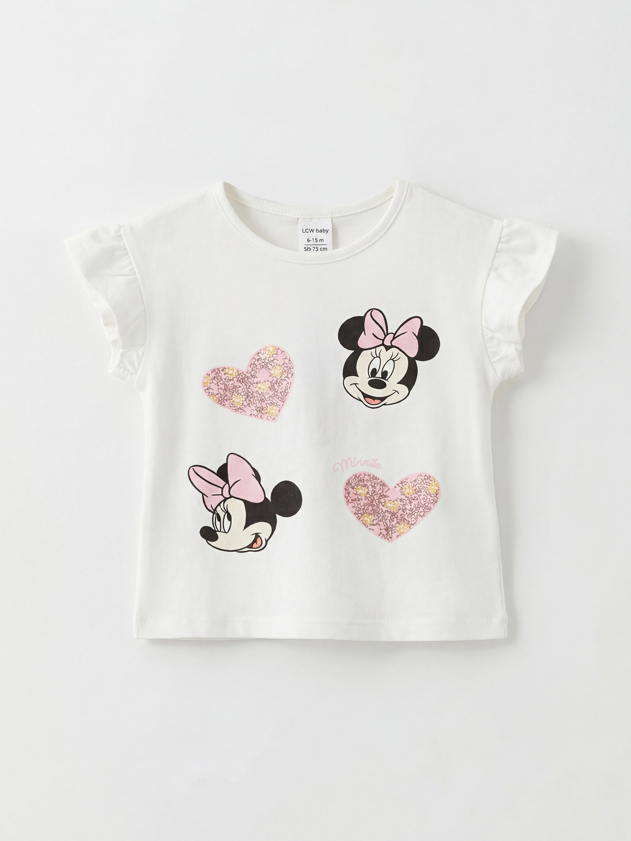 Minnie Mouse Bedrucktes Baby Mädchen T-Shirt und Shorts-1
