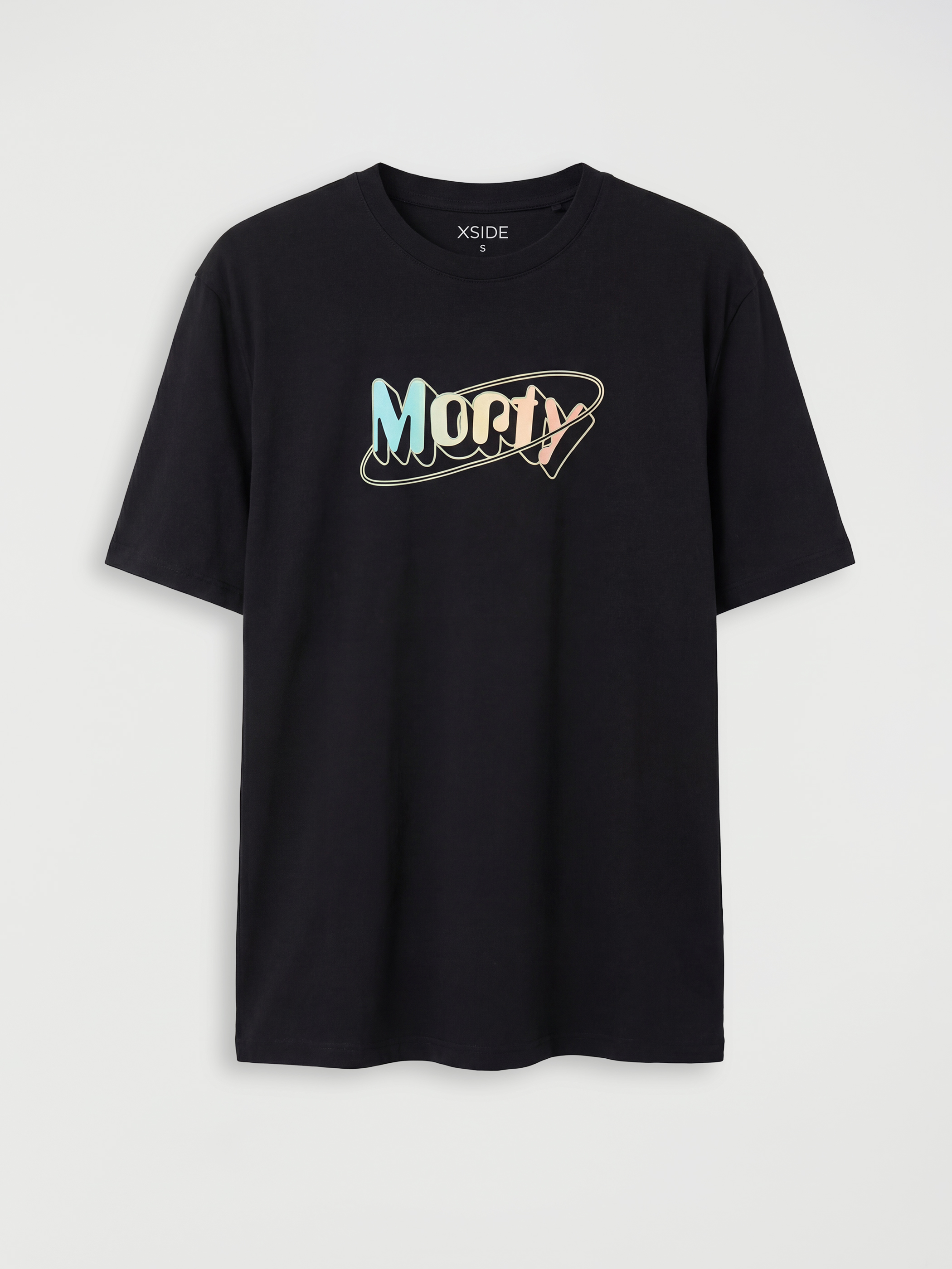 XSIDE Rick and Morty Baskılı Penye Erkek Tişört - S6HV05Z8-CVL