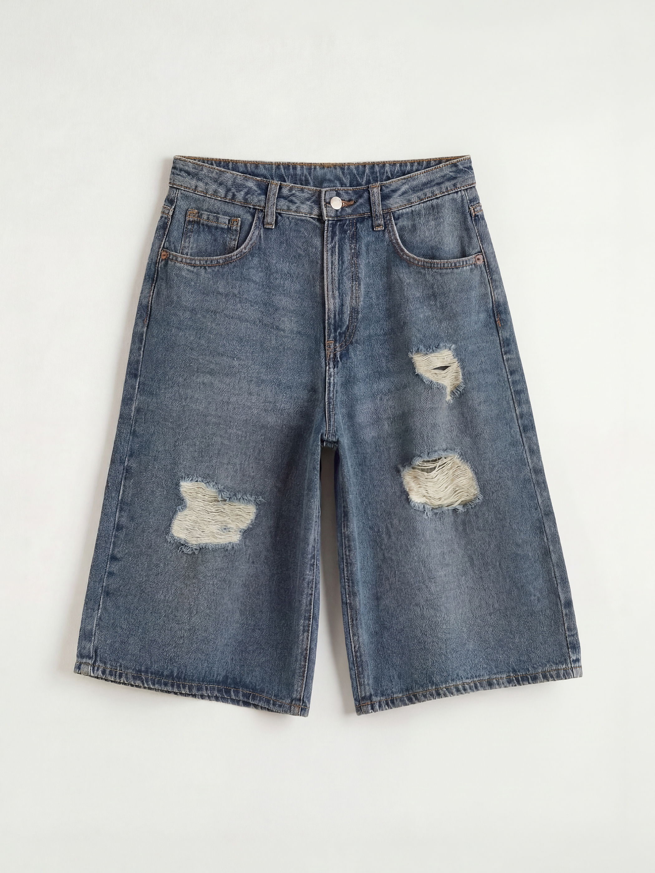 INDIGO Teksas šorts Žena-4